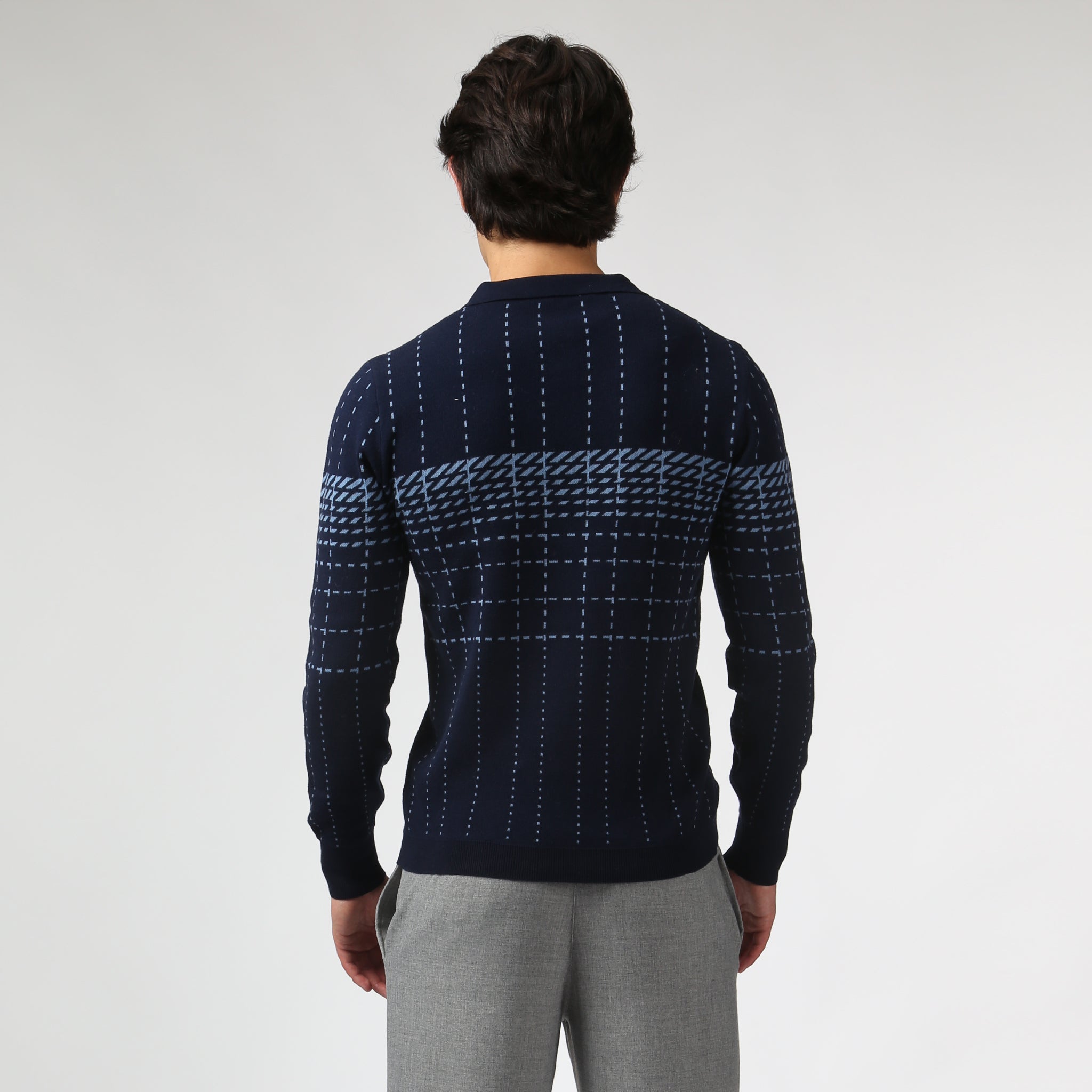 NEW- Cliffside Harris Check Knit Polo
