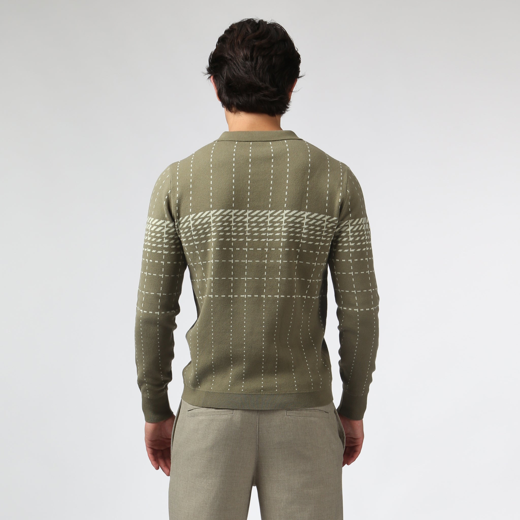 NEW- Juniper Harris Check Knit Polo