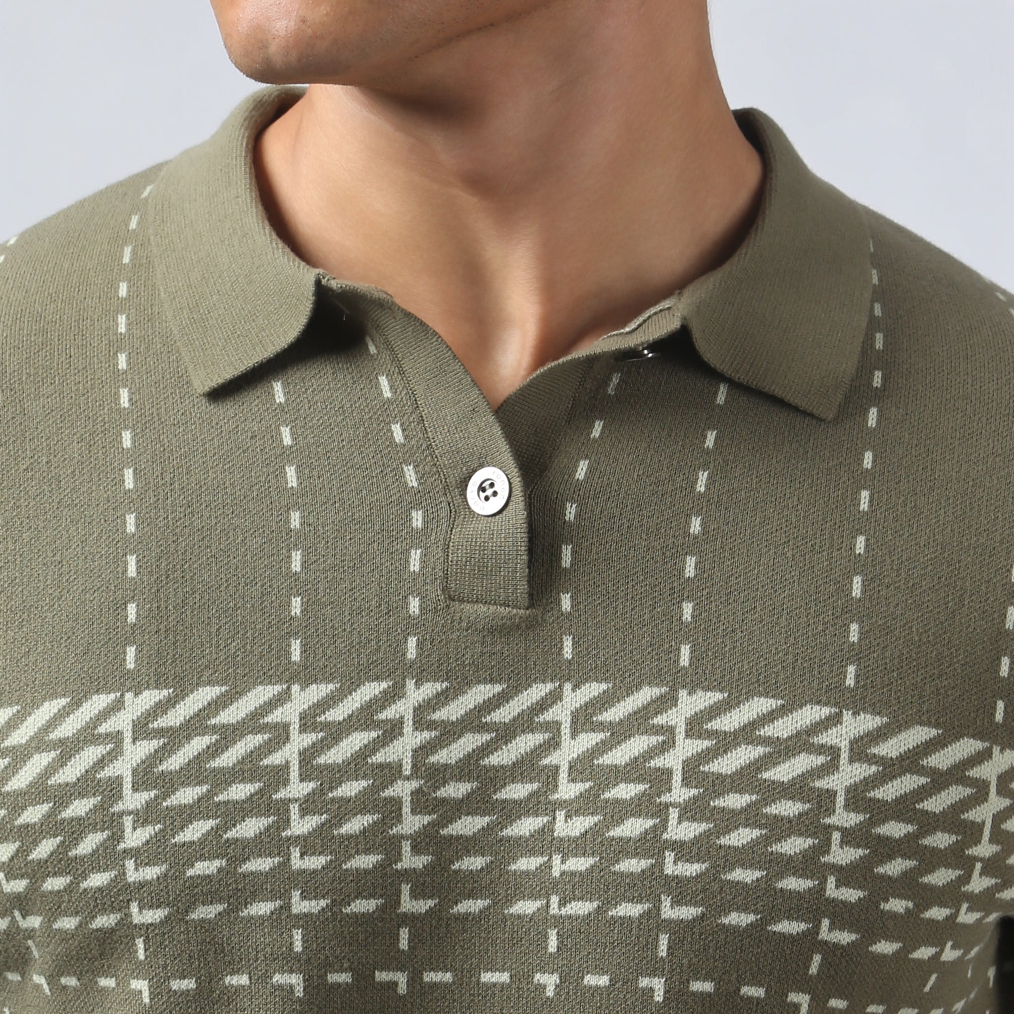 NEW- Juniper Harris Check Knit Polo