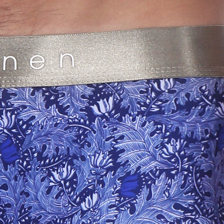 NEW ARRIVAL- Cobalt Cassini Print Low Rise Brief