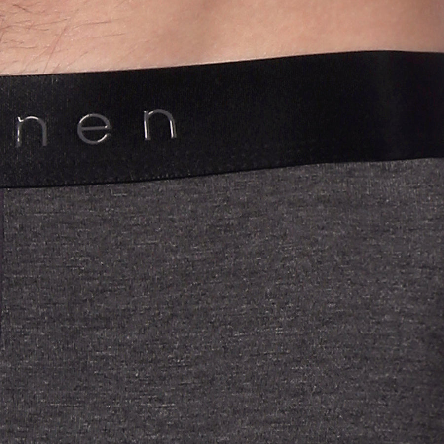 NEW ARRIVAL- Heather Charcoal Solid Low Rise Trunk