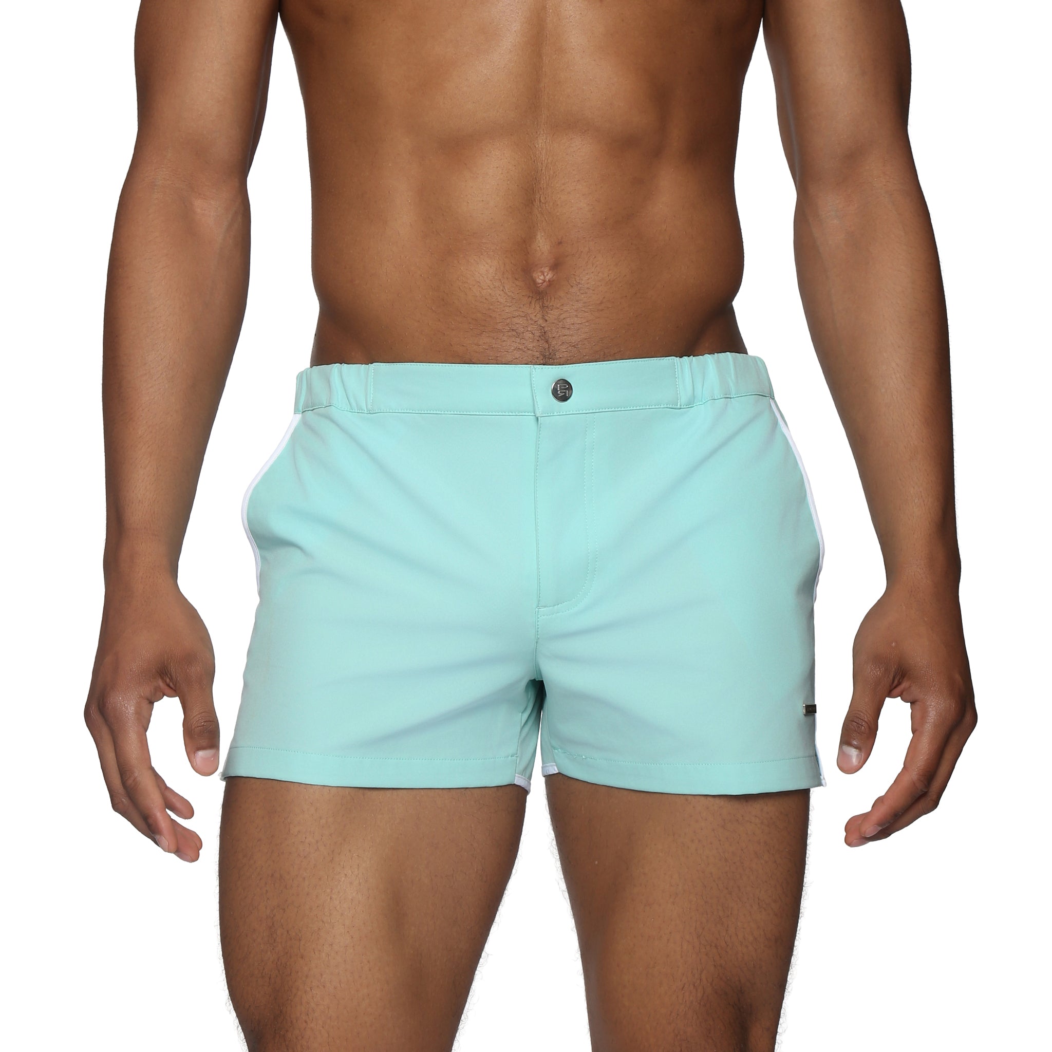 Robin's Egg 2" Angeleno Solid Stretch - Parke & Ronen