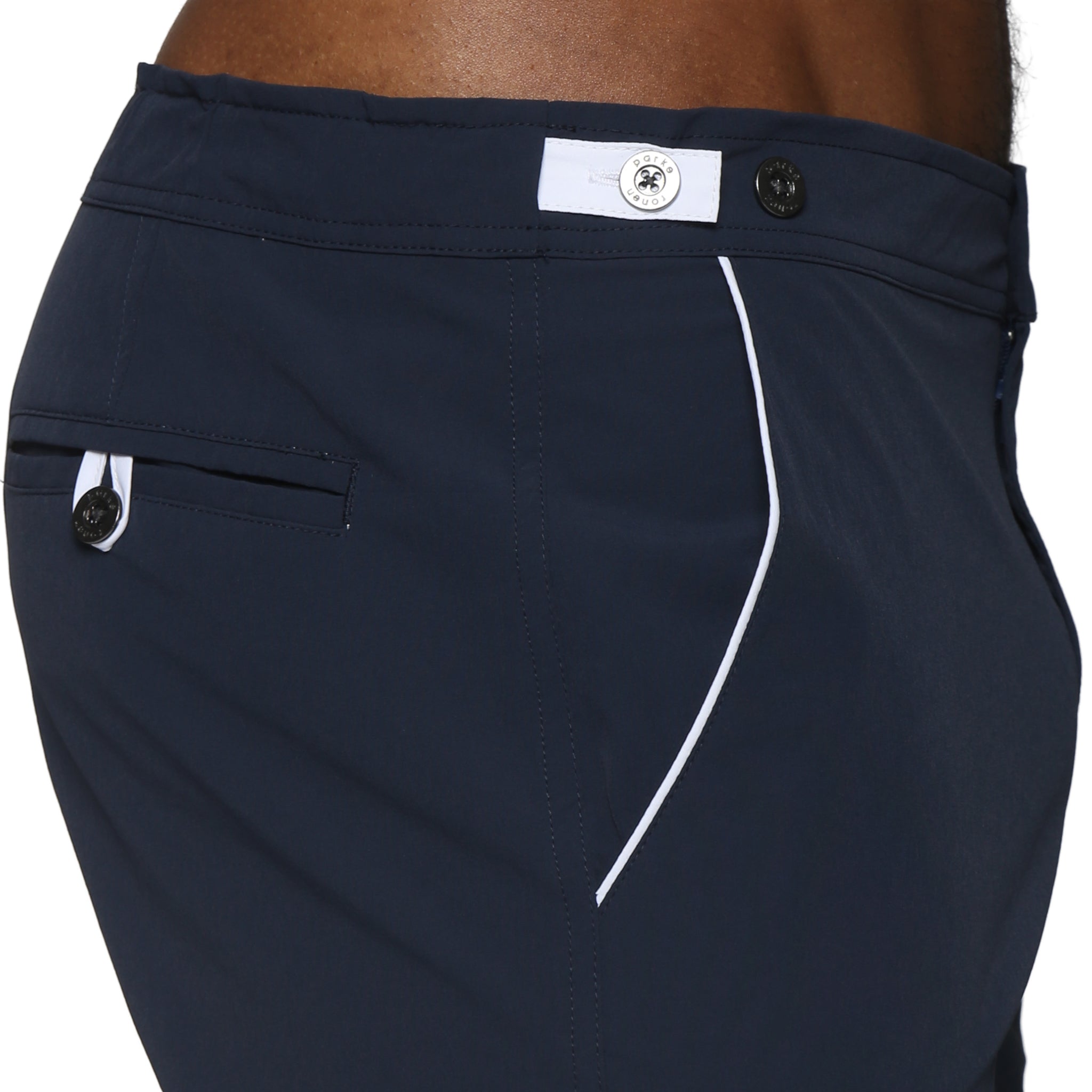 Navy 6" Catalonia Solid Stretch - Parke & Ronen