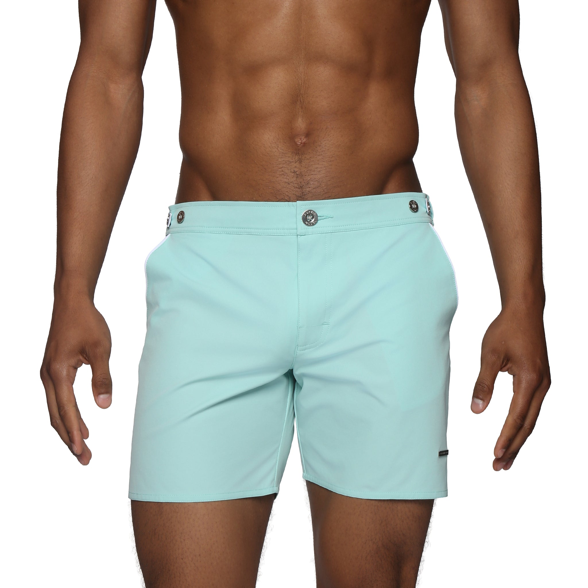 Robin's Egg 6" Catalonia Solid Stretch - Parke & Ronen