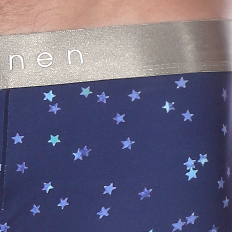 NEW ARRIVAL- Navy Galileo Print Low Rise Trunk