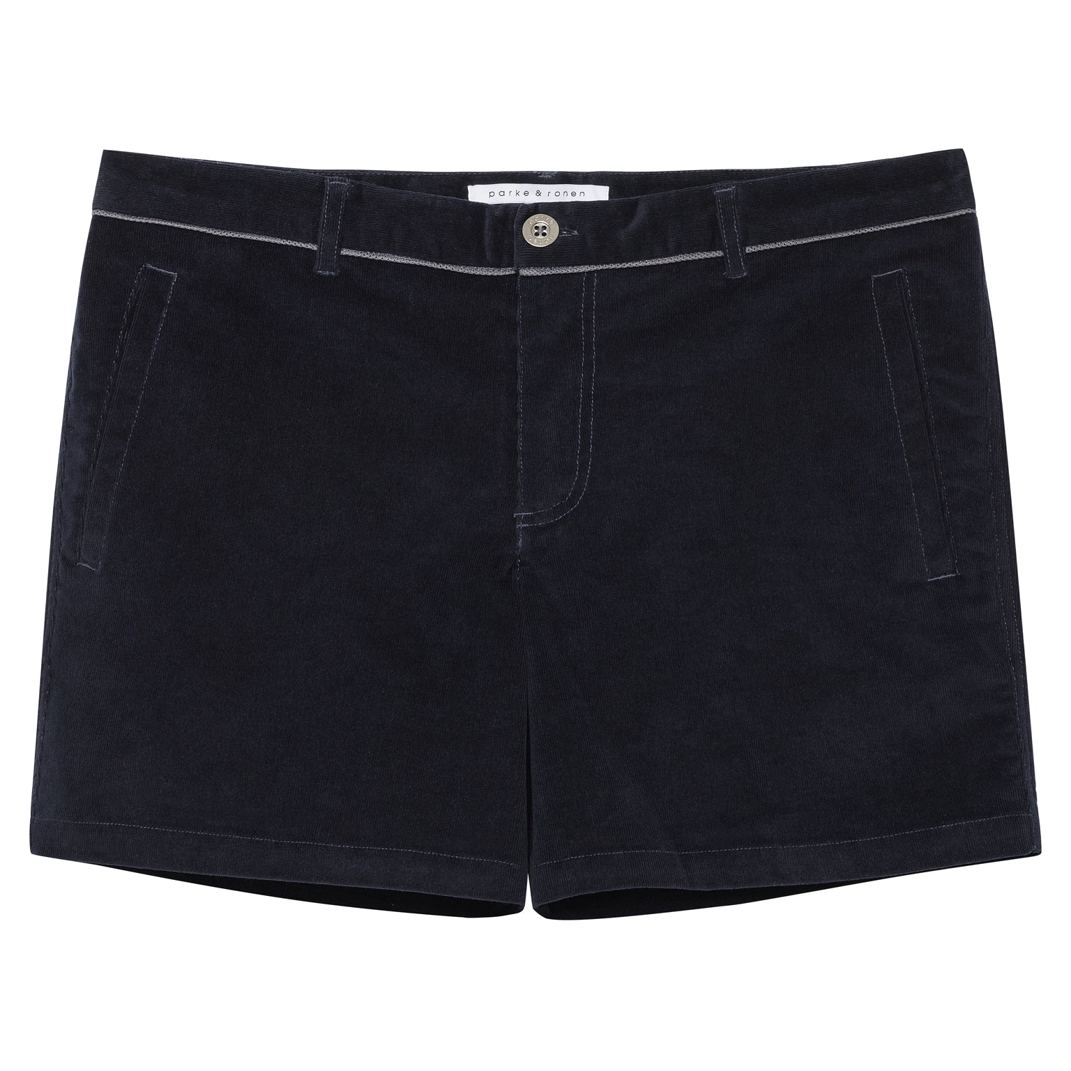 Dark Navy Stretch Corduroy Holler Short