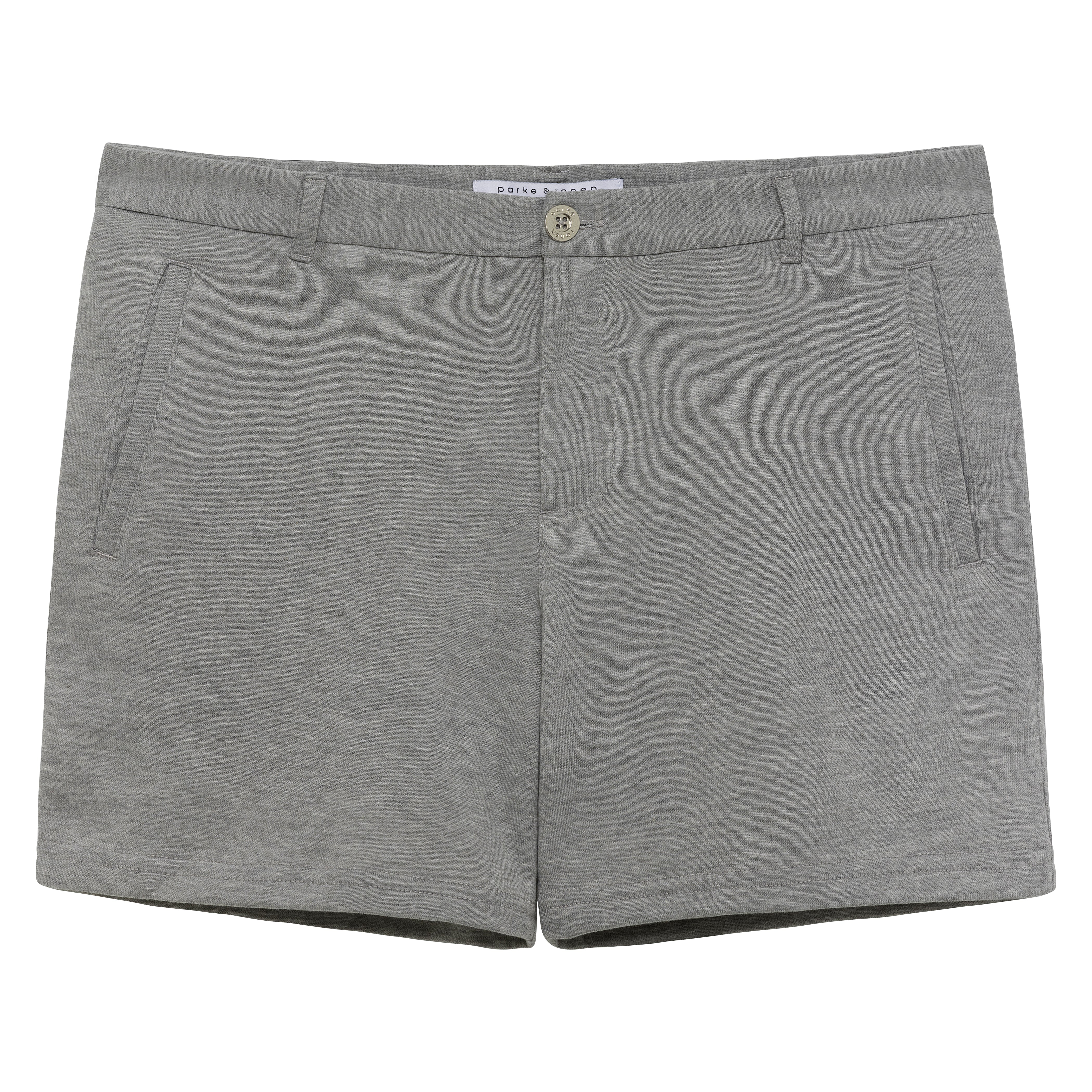 Heather Grey French Terry Solid Knit Holler Short