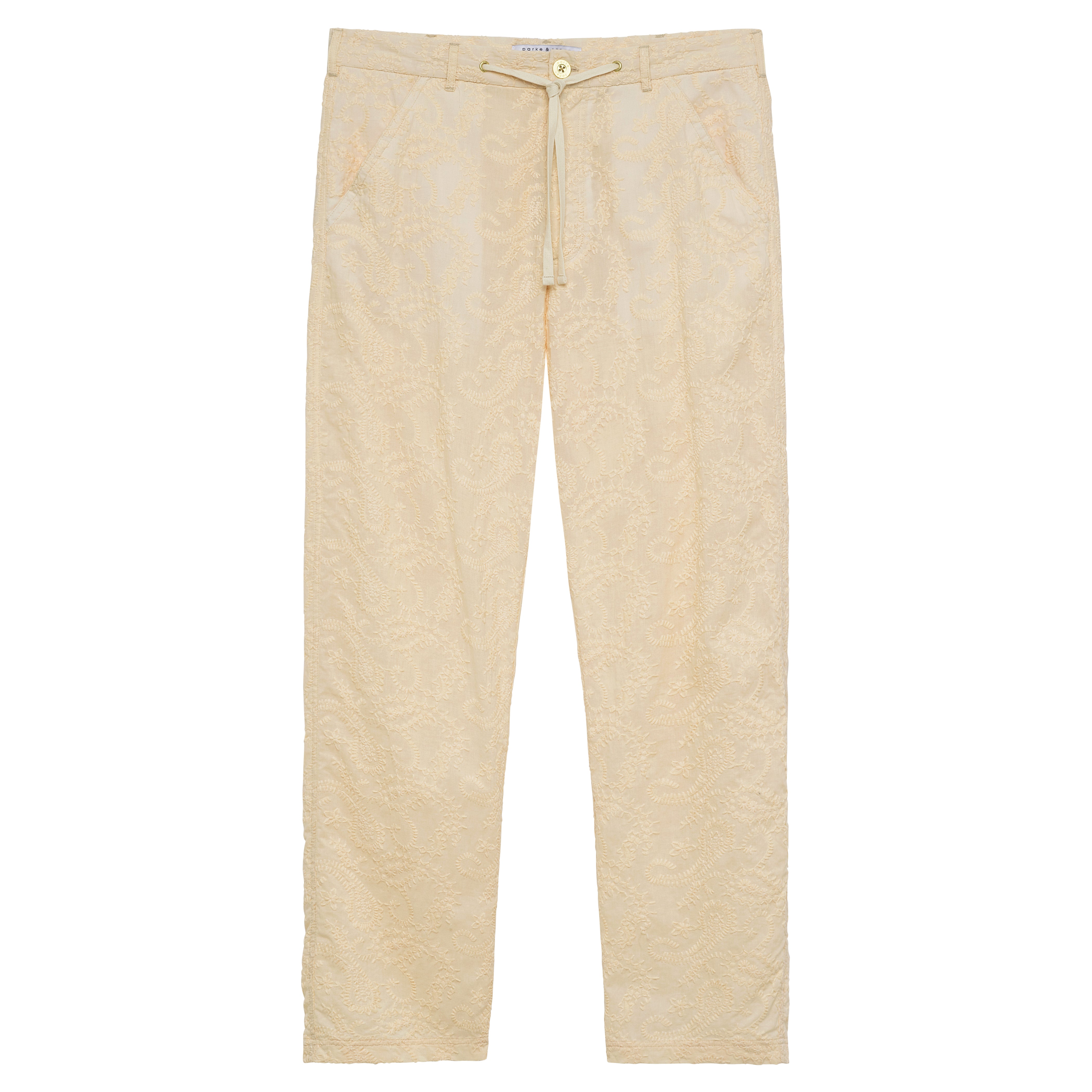 SAVE 50%- Parchment Artisan Stitch Beach Pant