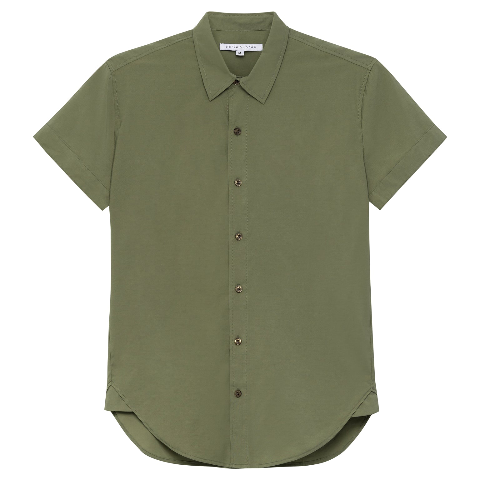 SPRING '24- Olive Stretch Rayon Bal Harbor Shirt