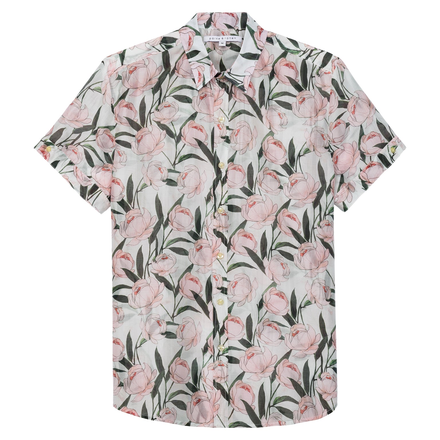 SPRING '24- Pink Tivoli Print Biscayne Shirt