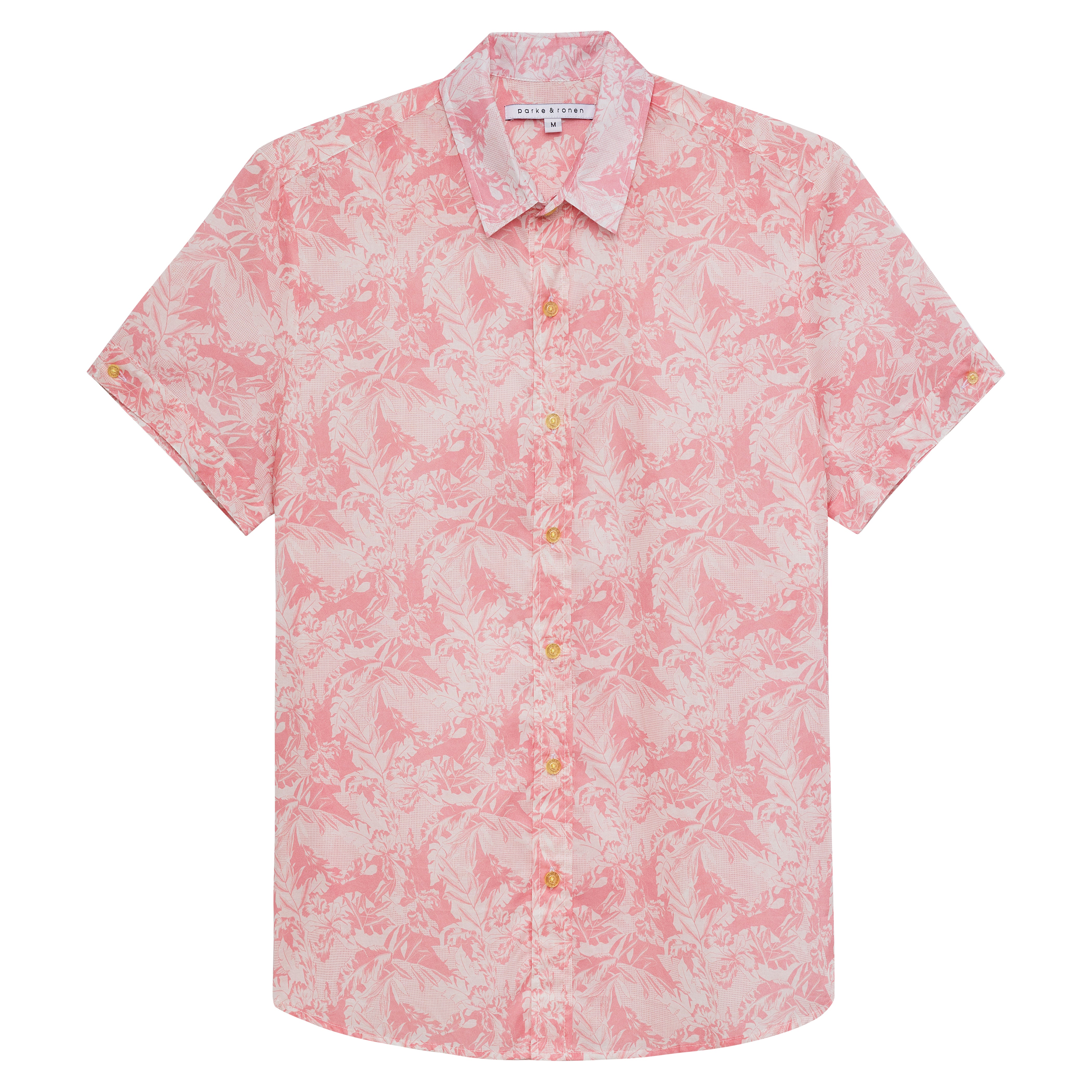 Pink Licthenstein Print Biscayne Shirt