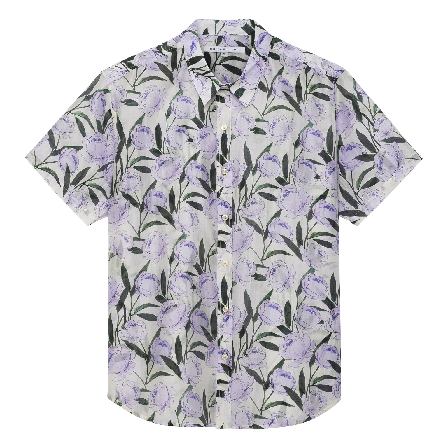 SPRING '24- Lilac Tivoli Print Biscayne Shirt