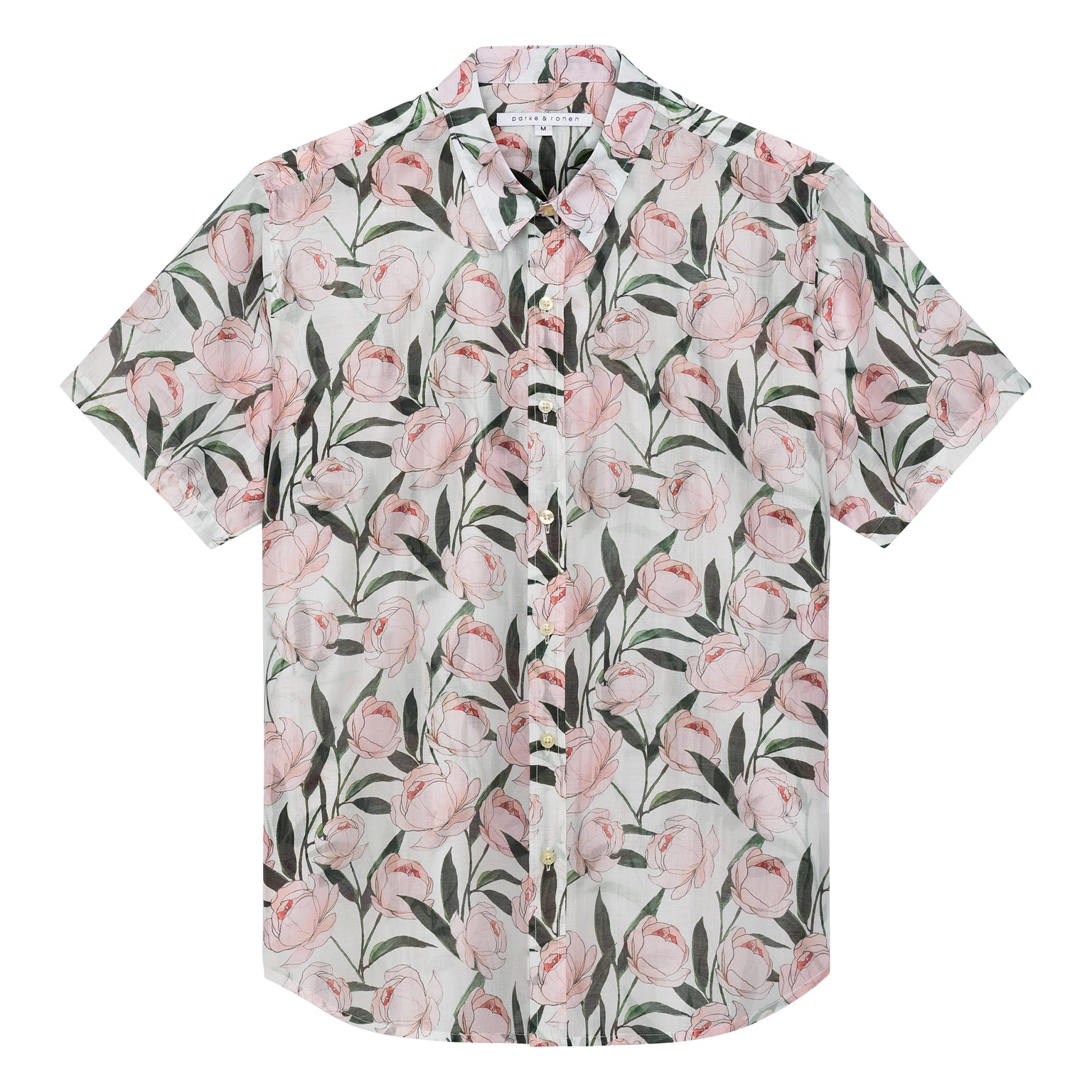 SPRING '24- Pink Tivoli Terrazzo Oversized Shirt