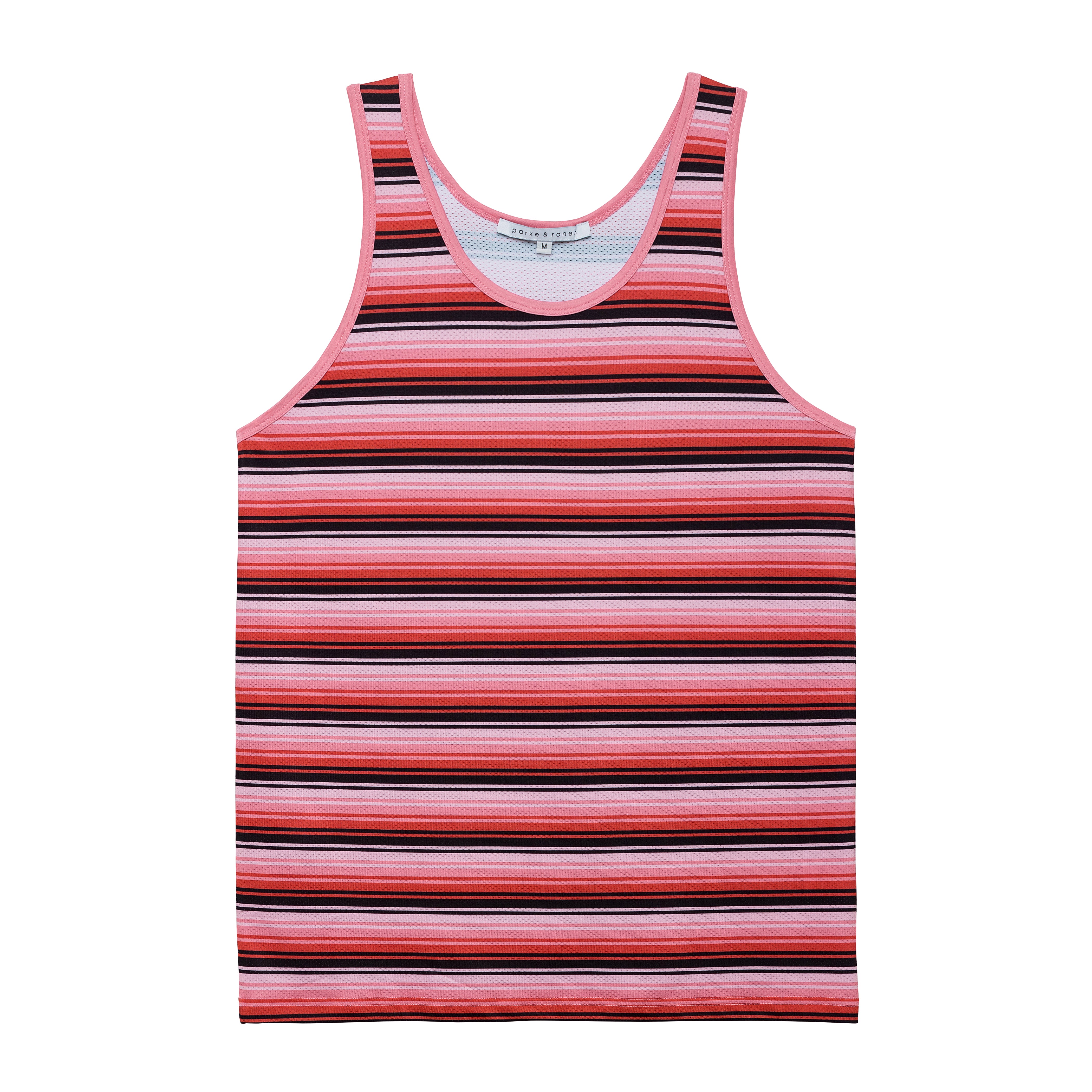 SAVE 70%- Olympian Pink Mesh Tank Top - parke & ronen