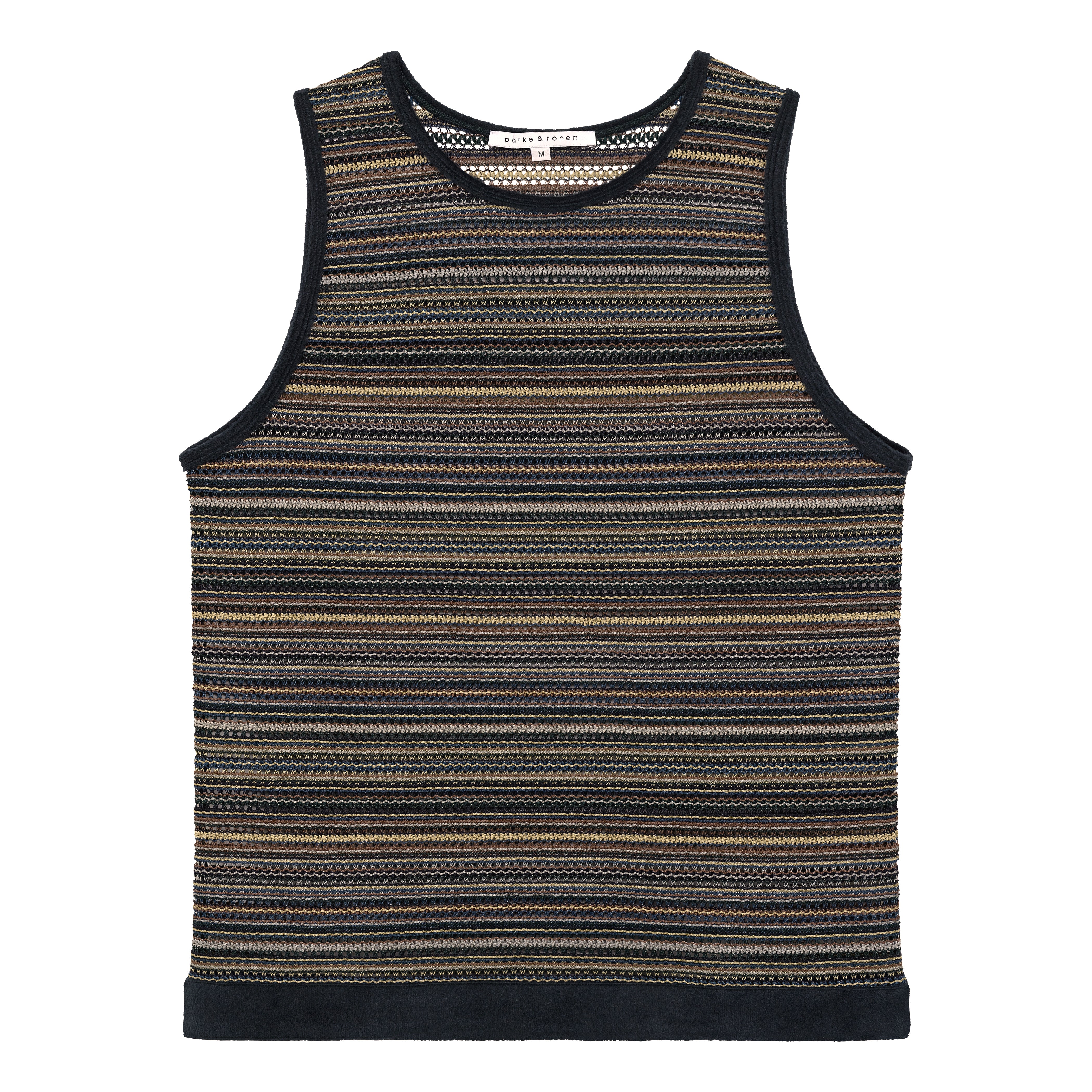 Conifer Green Cardiff Muscle Tee - parke & ronen