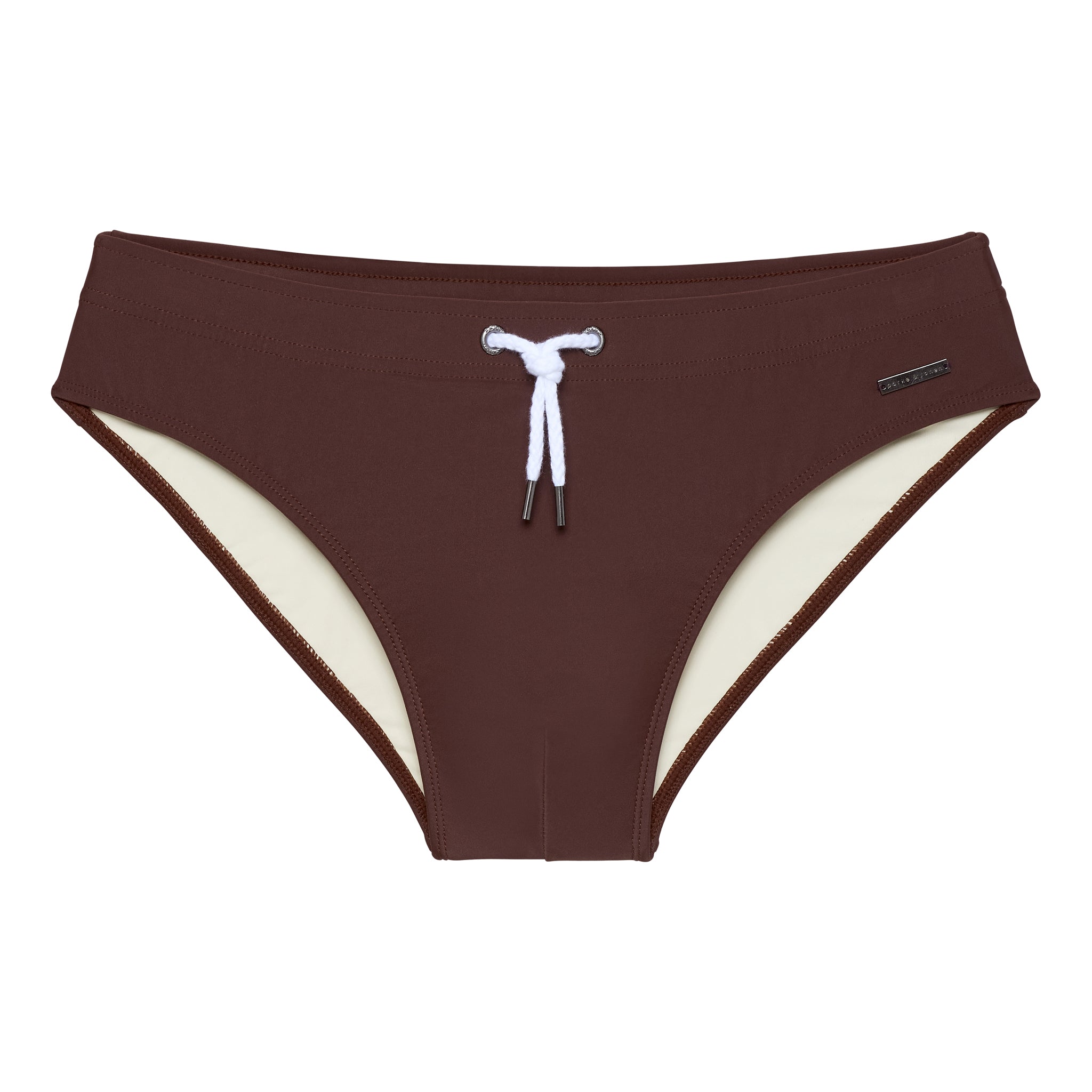 Chocolate Solid Meridian Bikini - Parke & Ronen