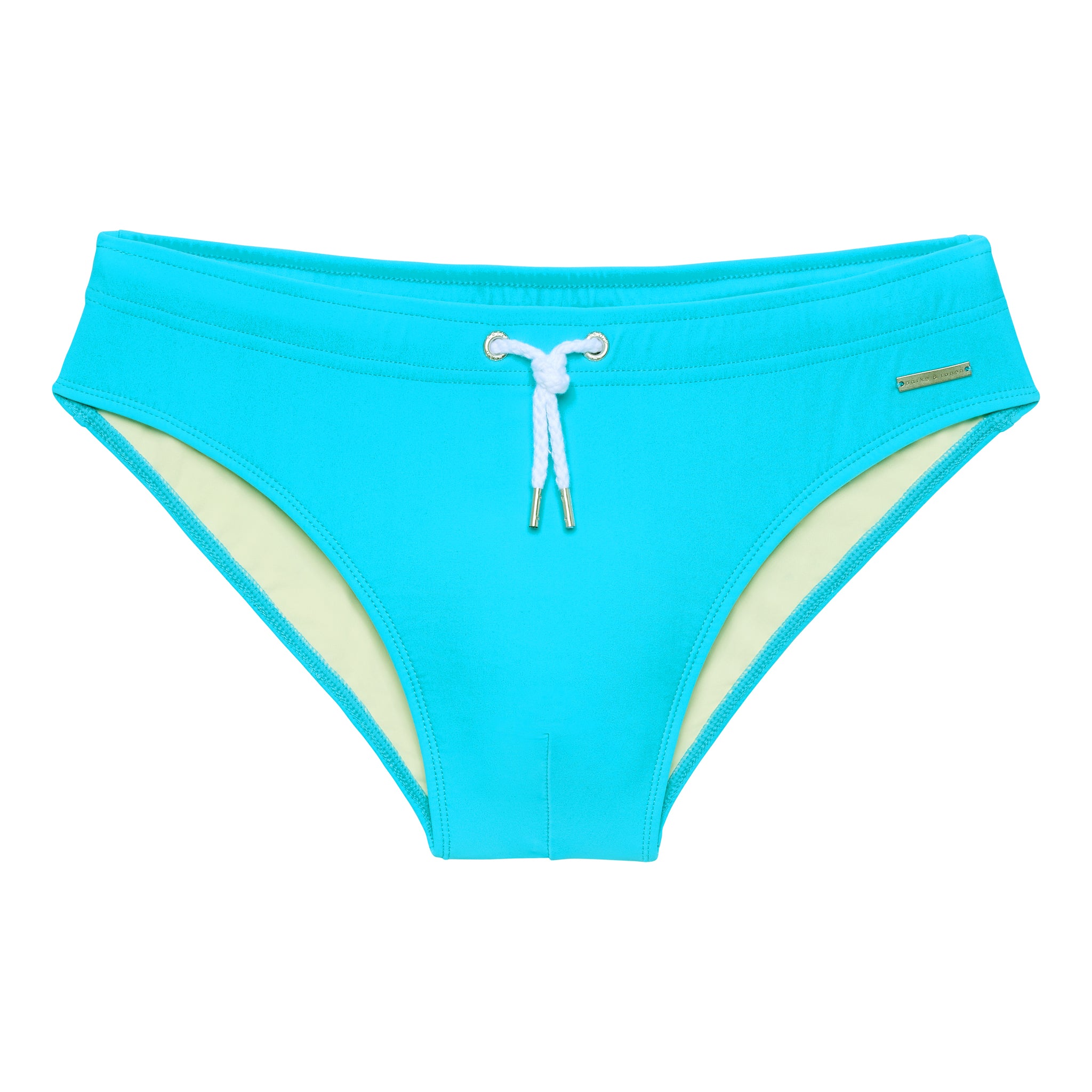 Glacier Solid Meridian Bikini - Parke & Ronen