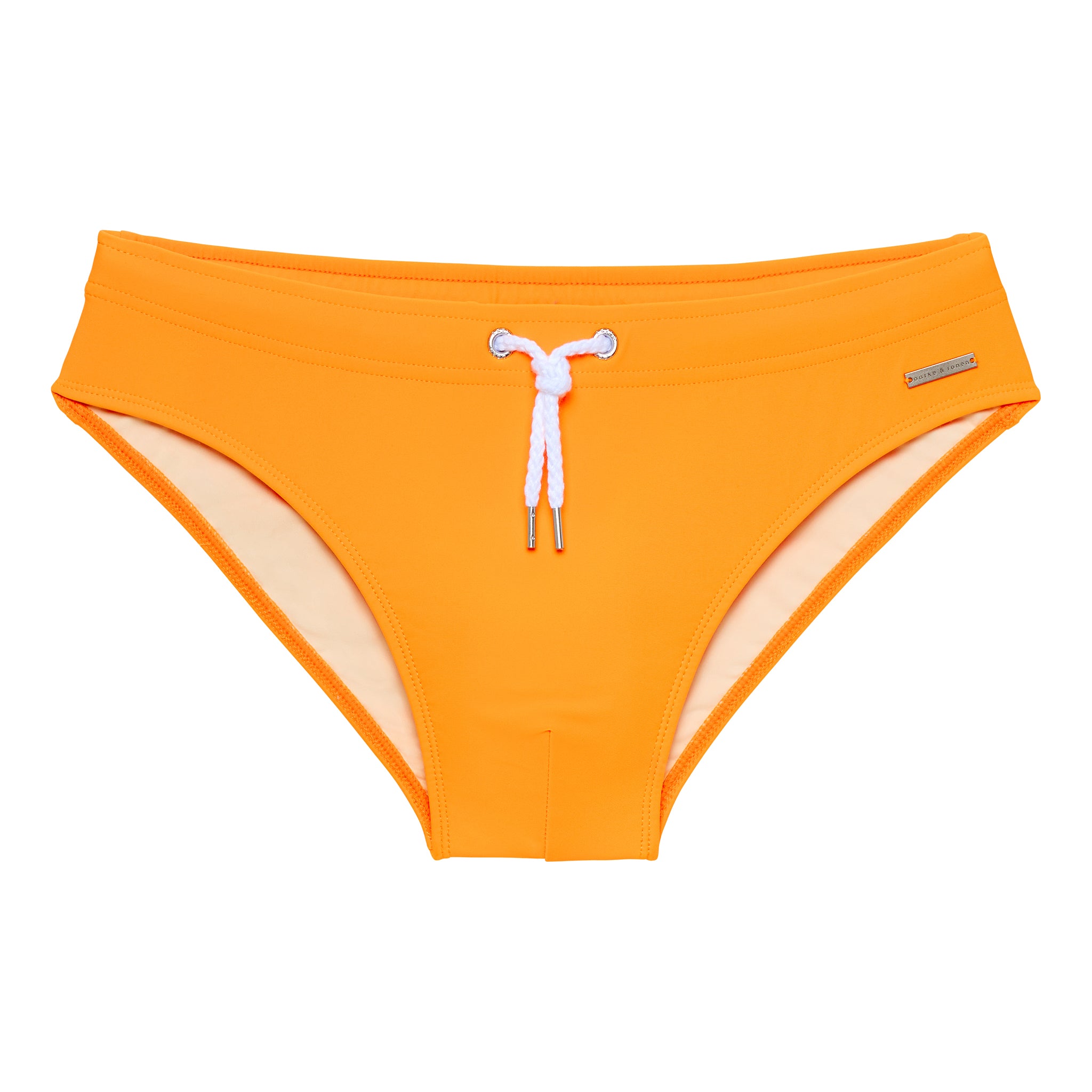 Papaya Solid Meridian Bikini - Parke & Ronen