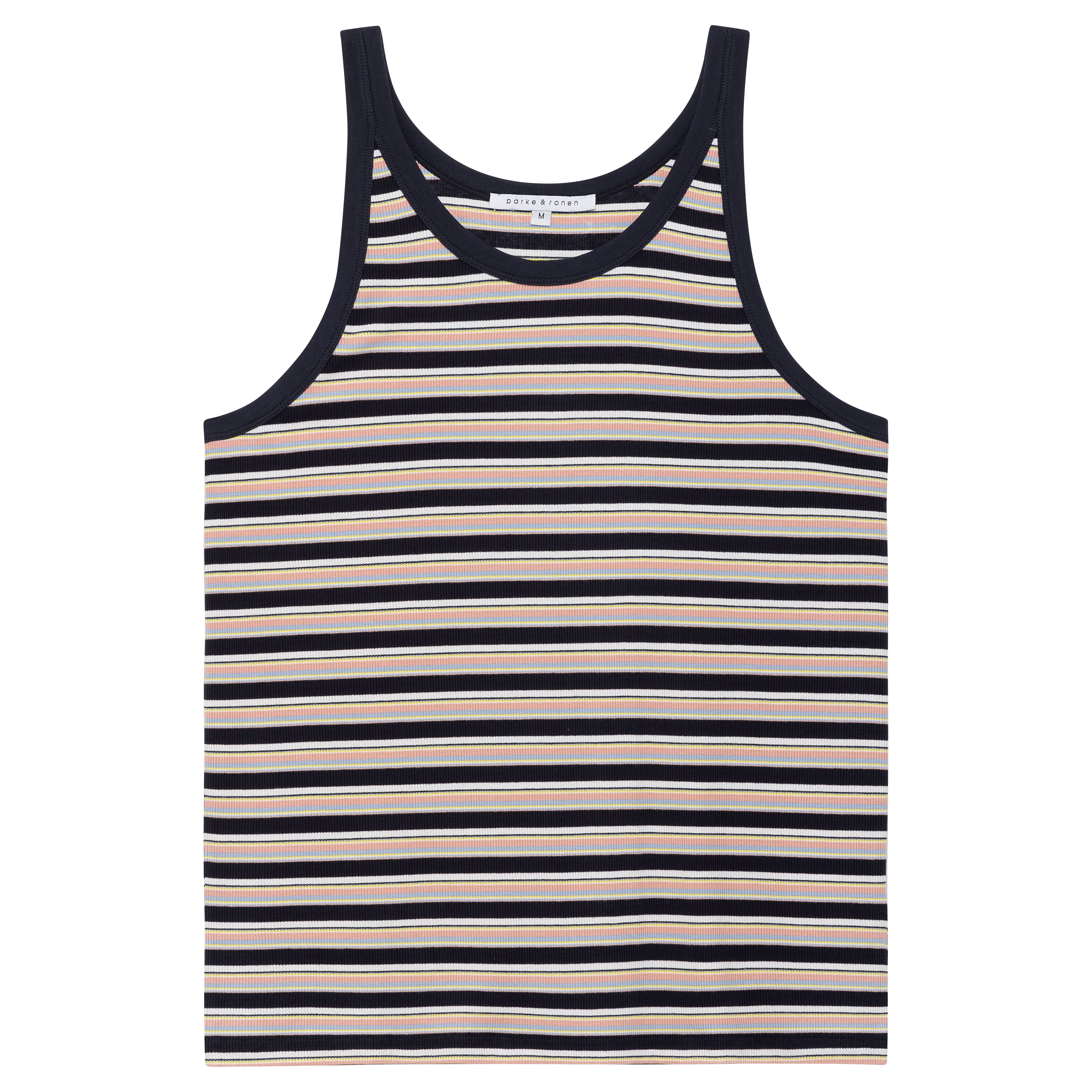 SPRING '24- Dark Navy Stripe Roma Yarn Dye Tank