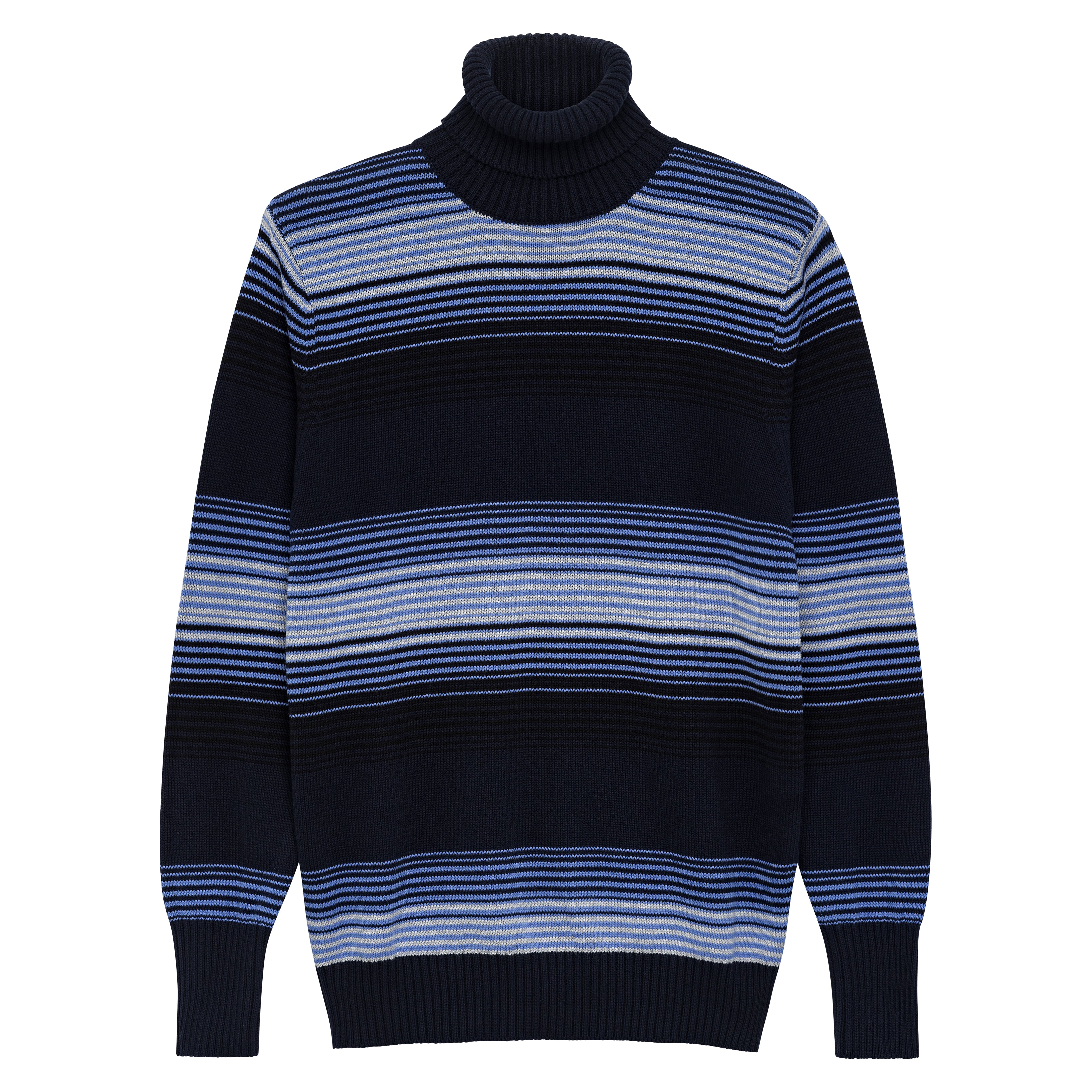 SAVE 70%- Chiaroscuro Navy Turtleneck