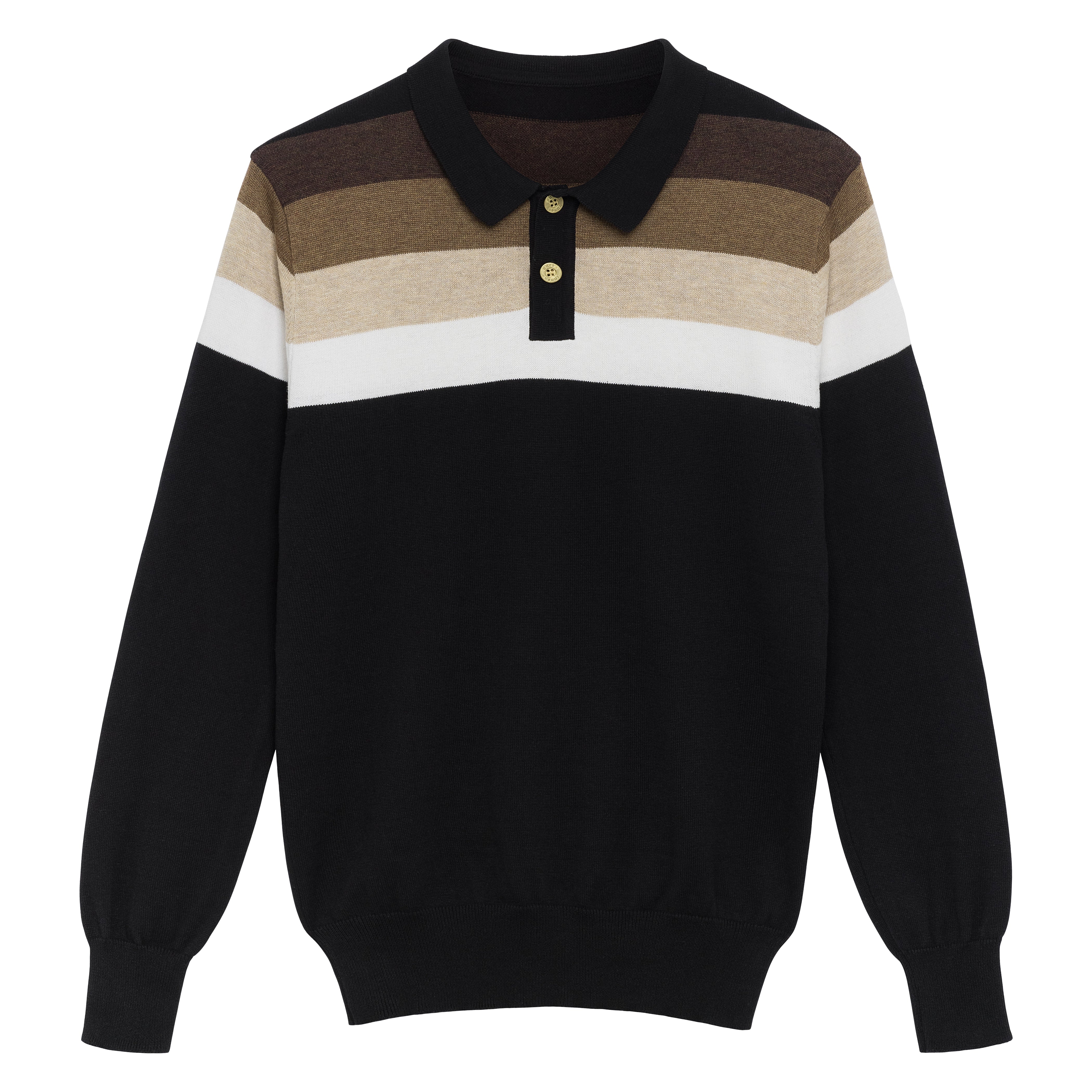 Black Canaveral Knit Polo