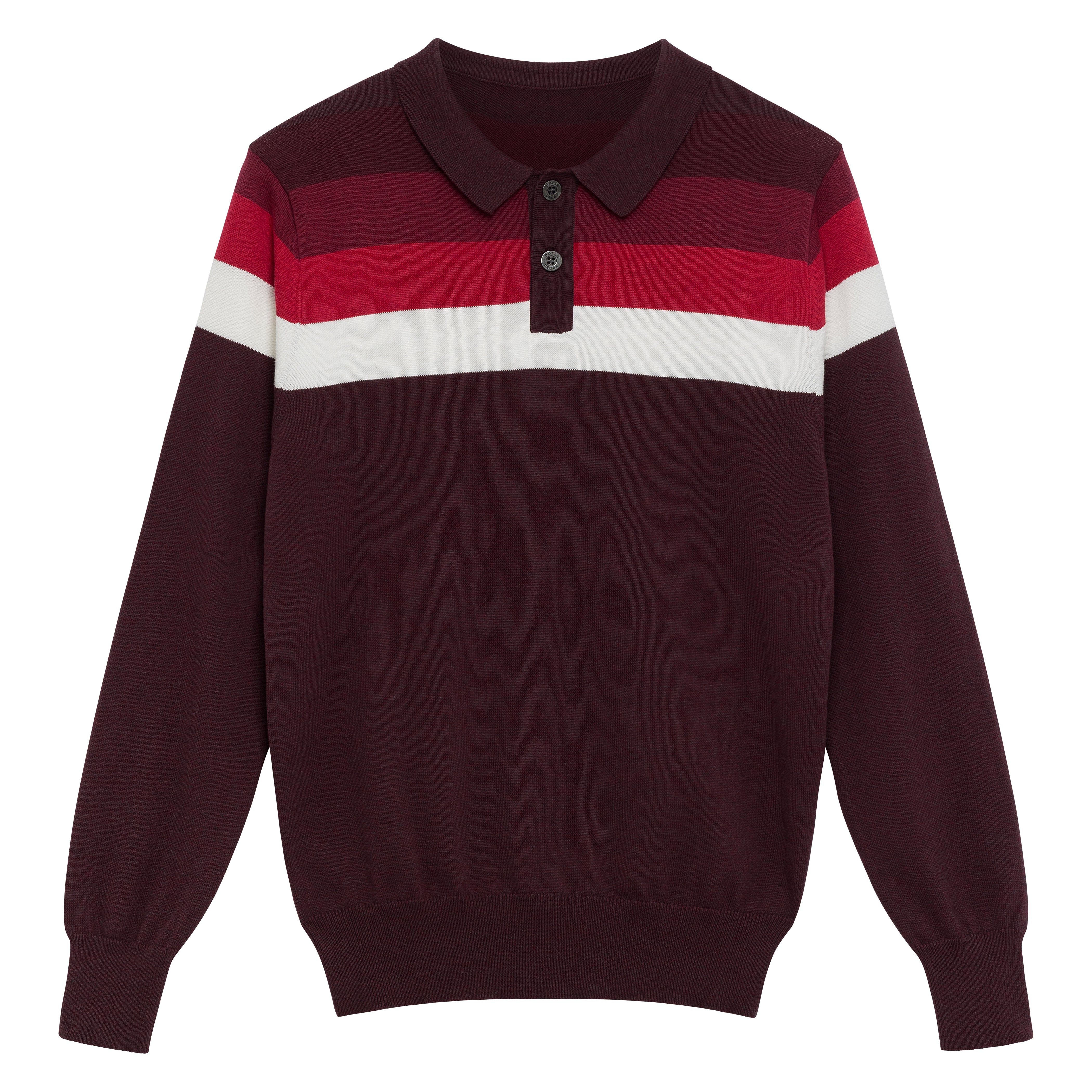 Deep Crimson Canaveral Knit Polo