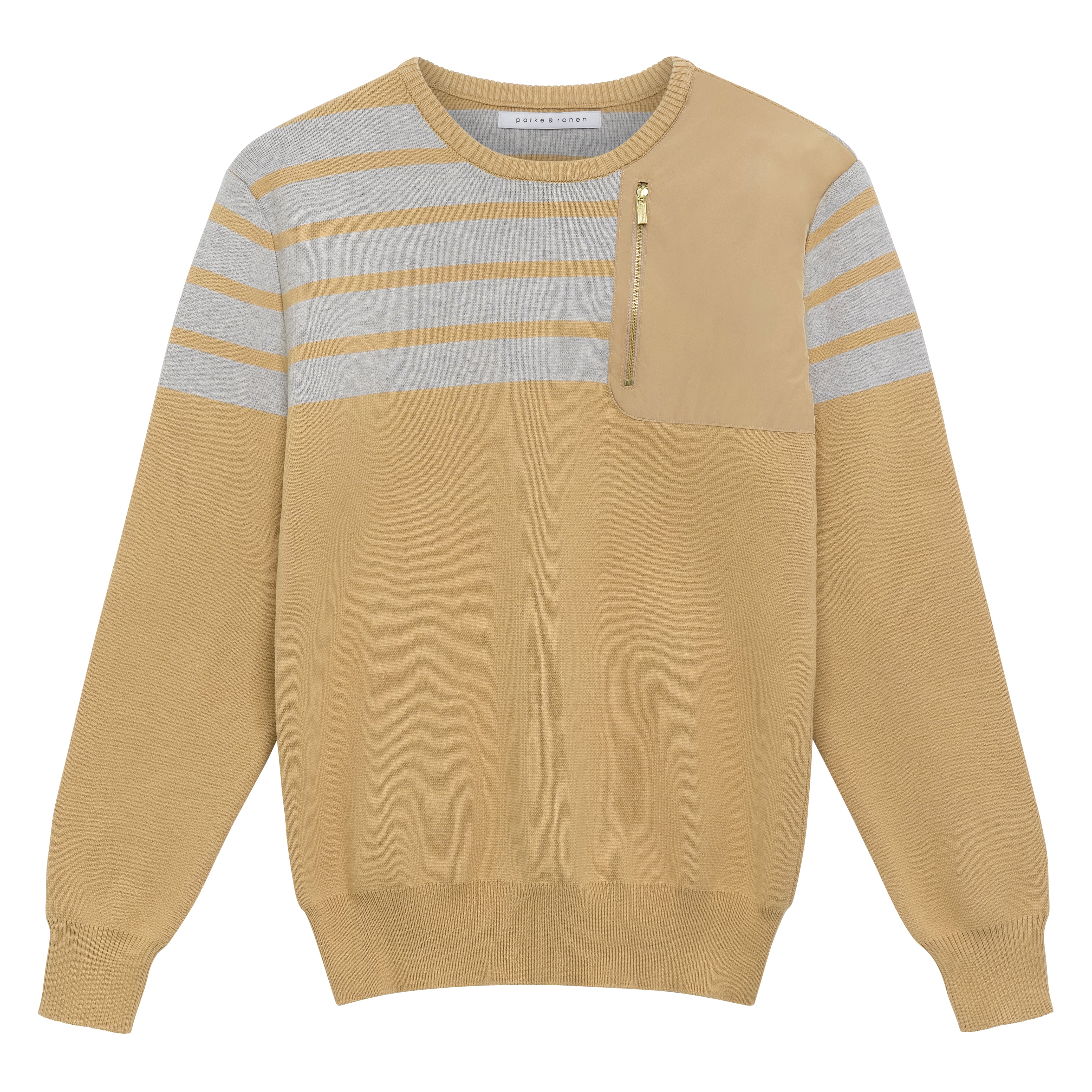 Sand Moonraker Knit Sweatshirt