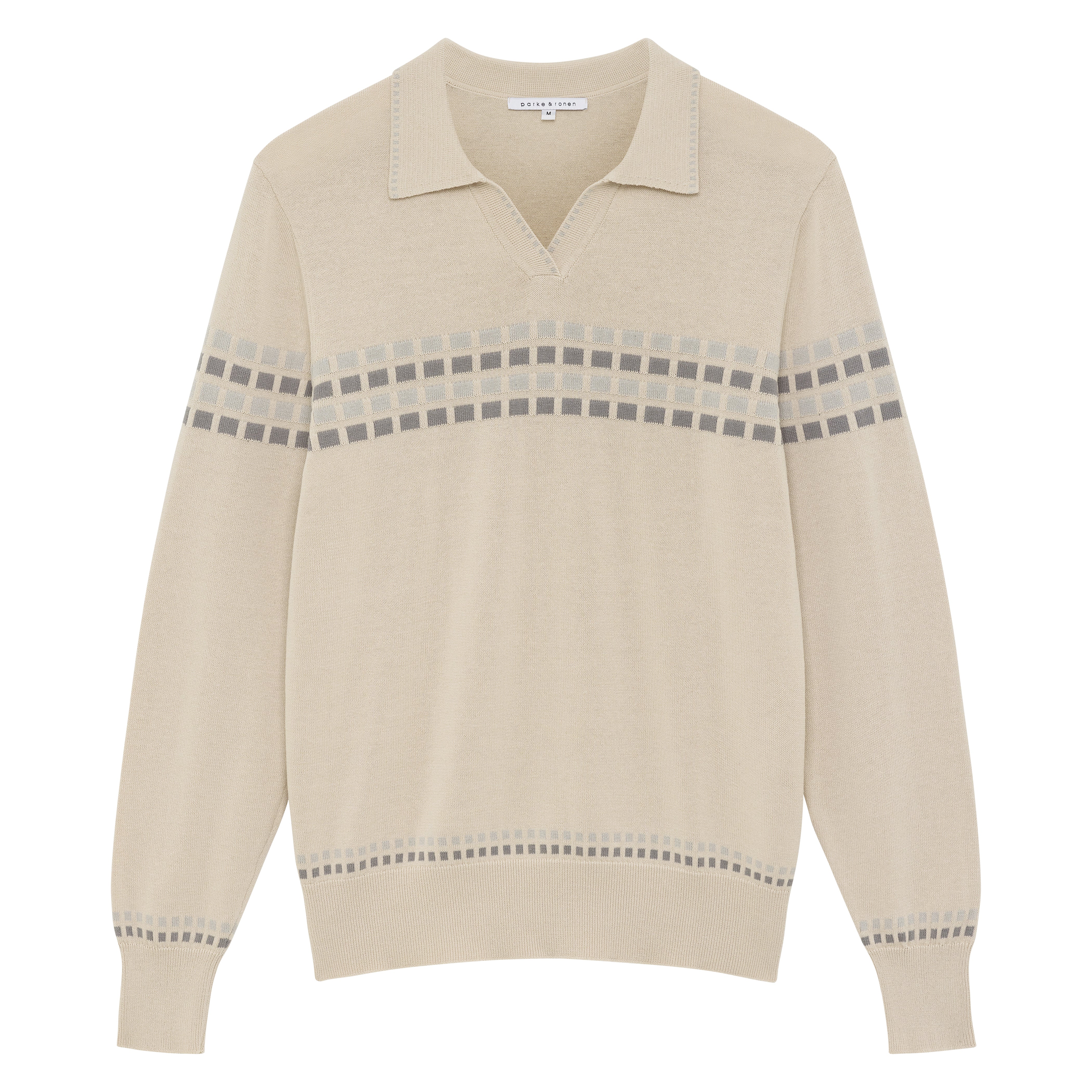 Bone Tenby Polo Sweater - parke & ronen