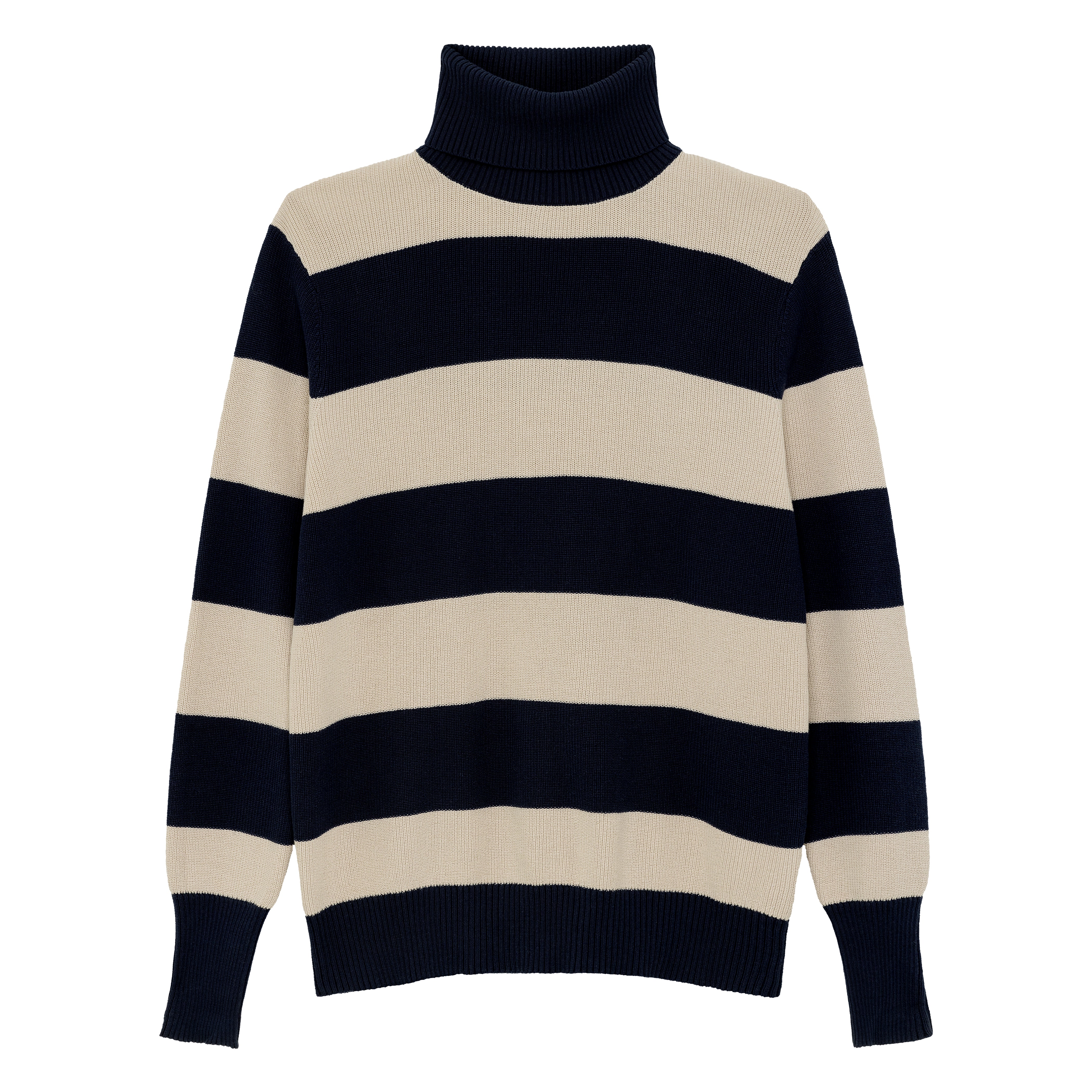 Midnight Snowdon Turtleneck - parke & ronen