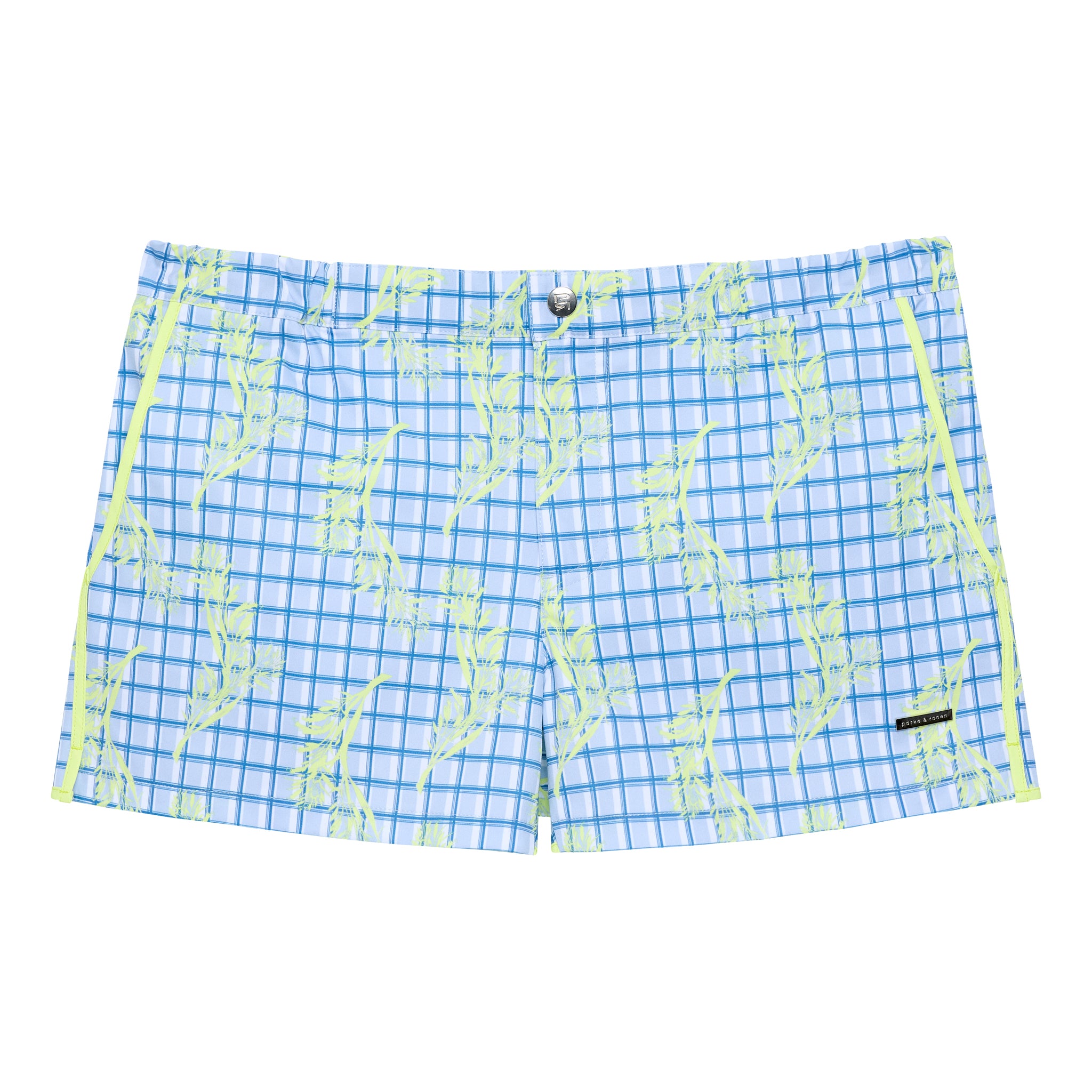 Lime Pampas Print 2" Angeleno Stretch - Parke & Ronen