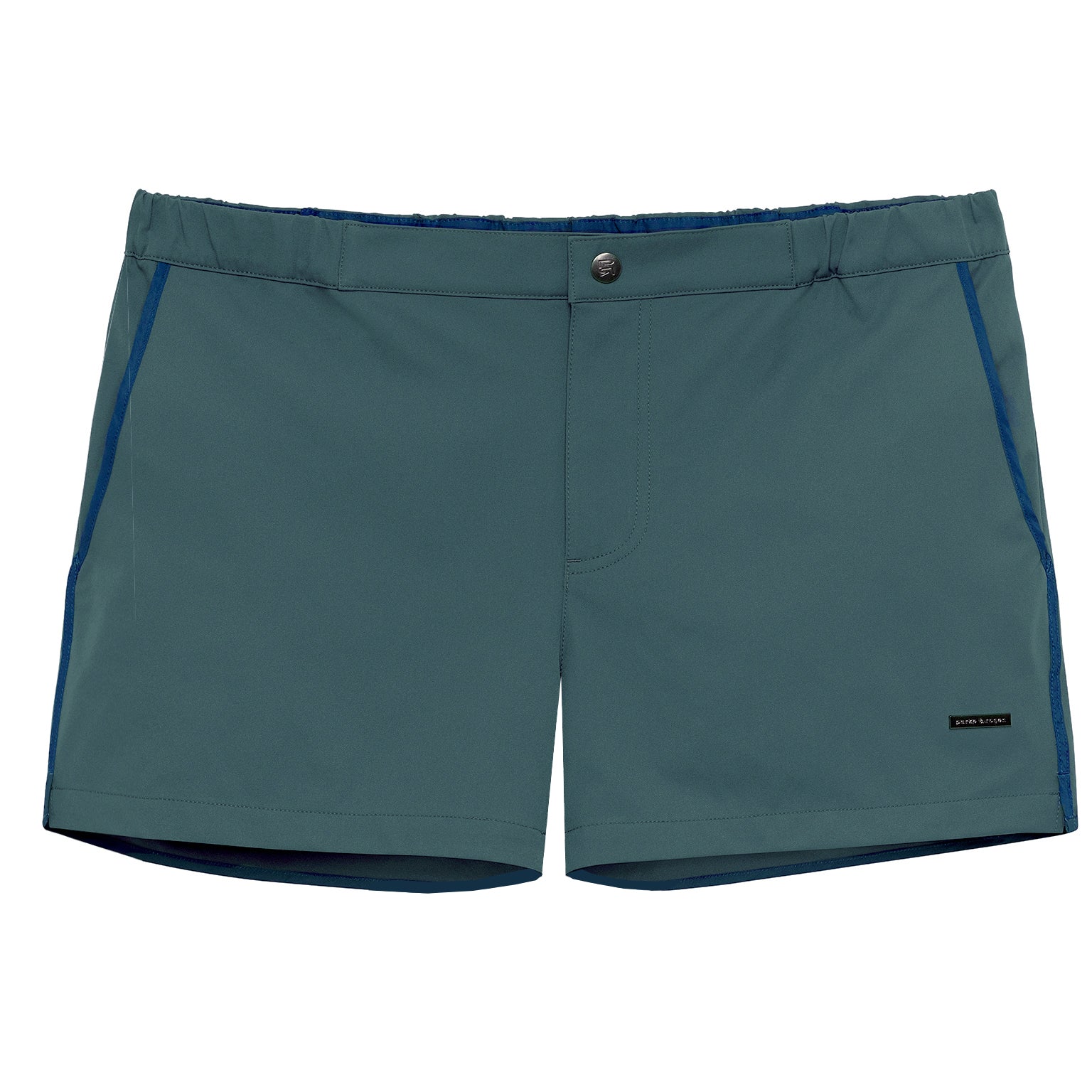 Dusk Blue 2" Angeleno Solid Stretch - Parke & Ronen