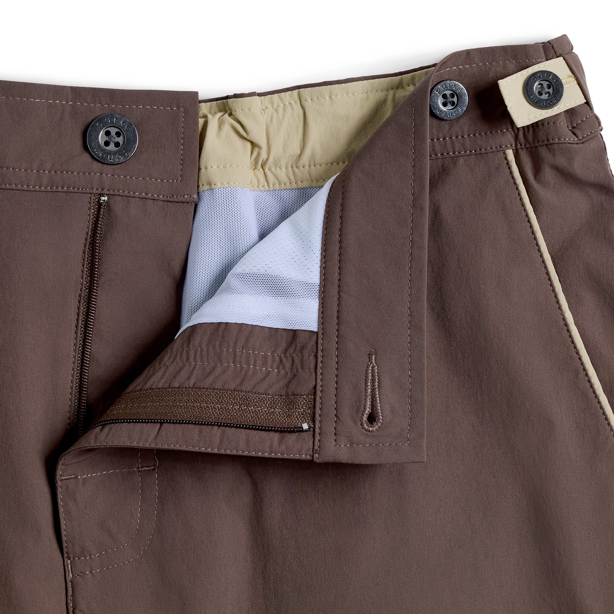 Espresso 6" Solid Catalonia Stretch - Parke & Ronen
