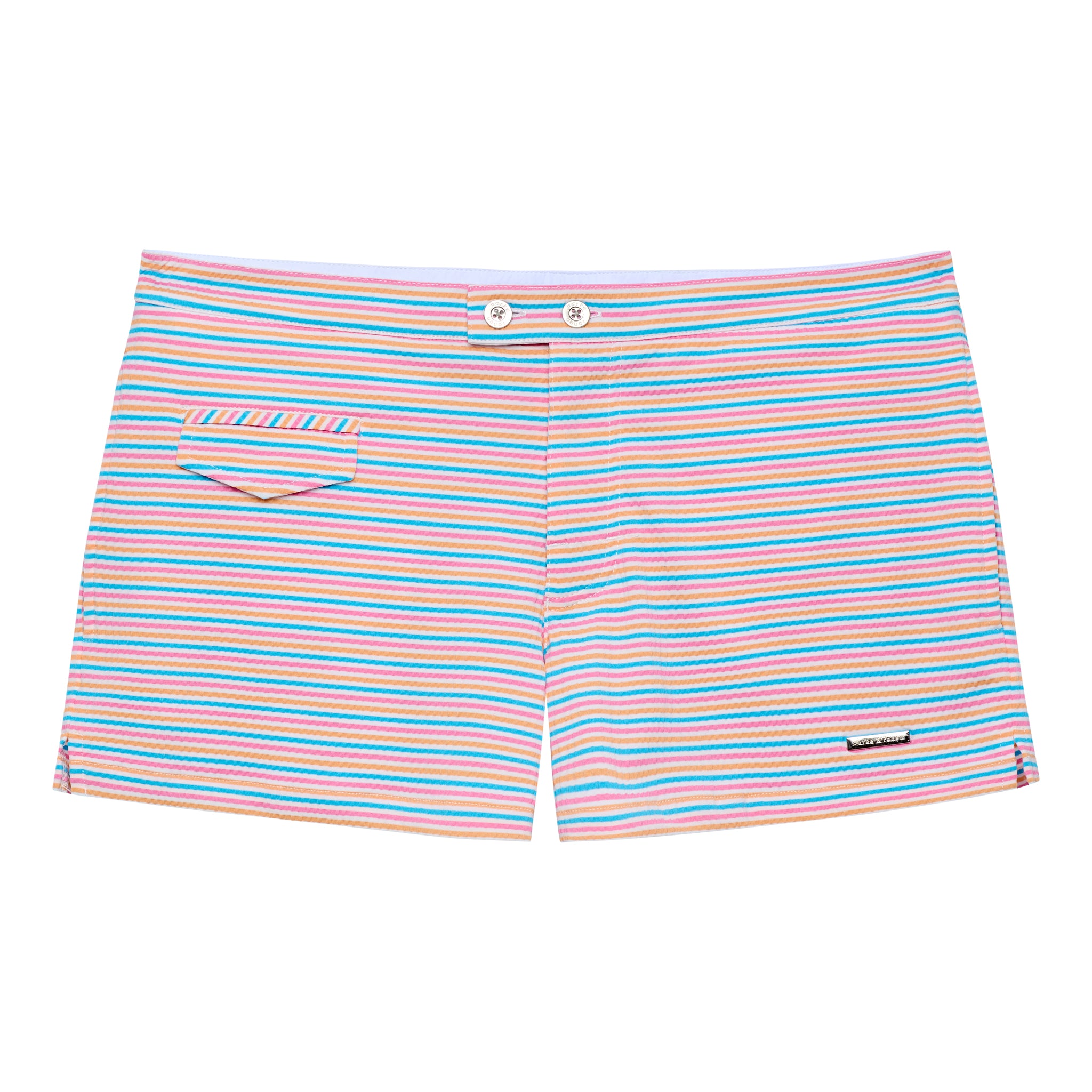 Gelato Pinline Stripe Lido Swim Short - Parke & Ronen