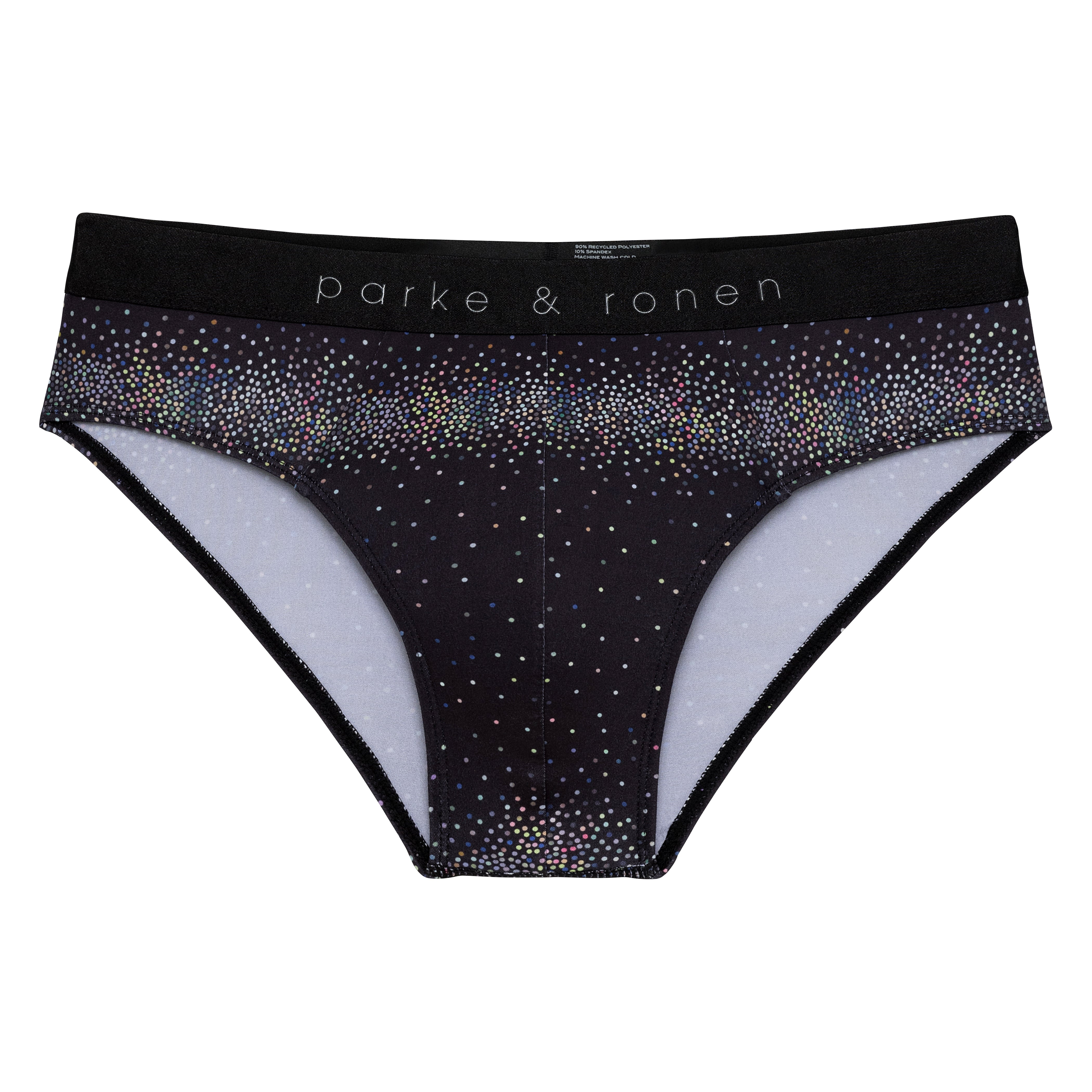HOLIDAY EXCLUSIVE- Onyx Sparkle Print Low Rise Brief