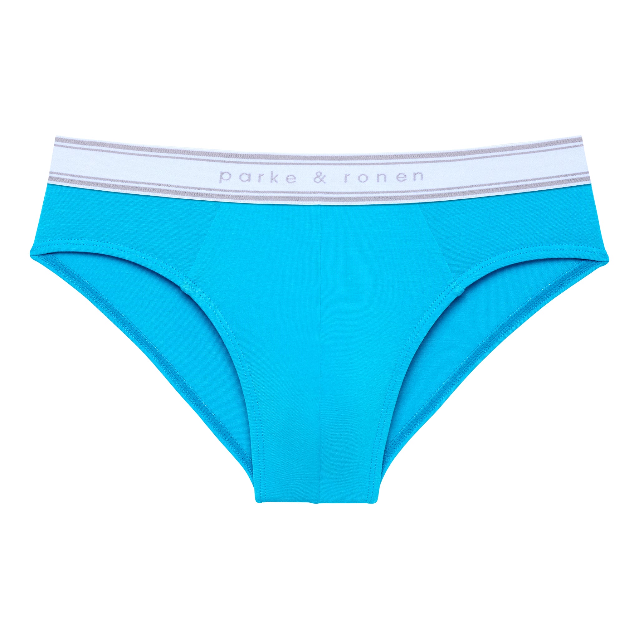 Blue Lagoon Retro Low Rise Brief - Parke & Ronen