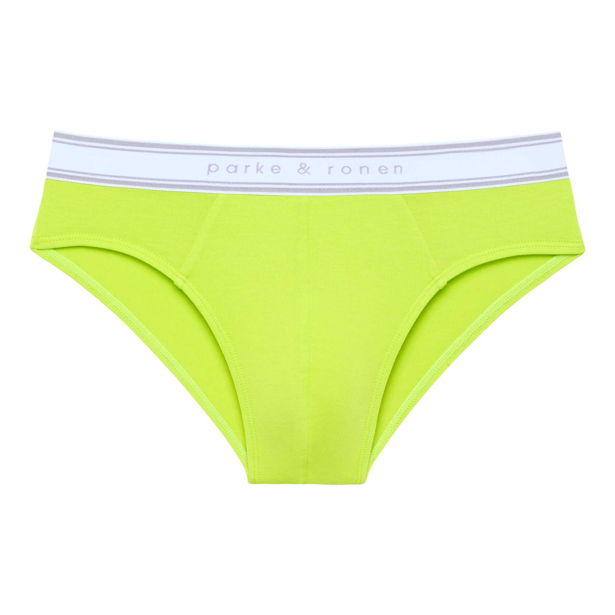 Lime Pop Retro Low Rise Brief - Parke & Ronen