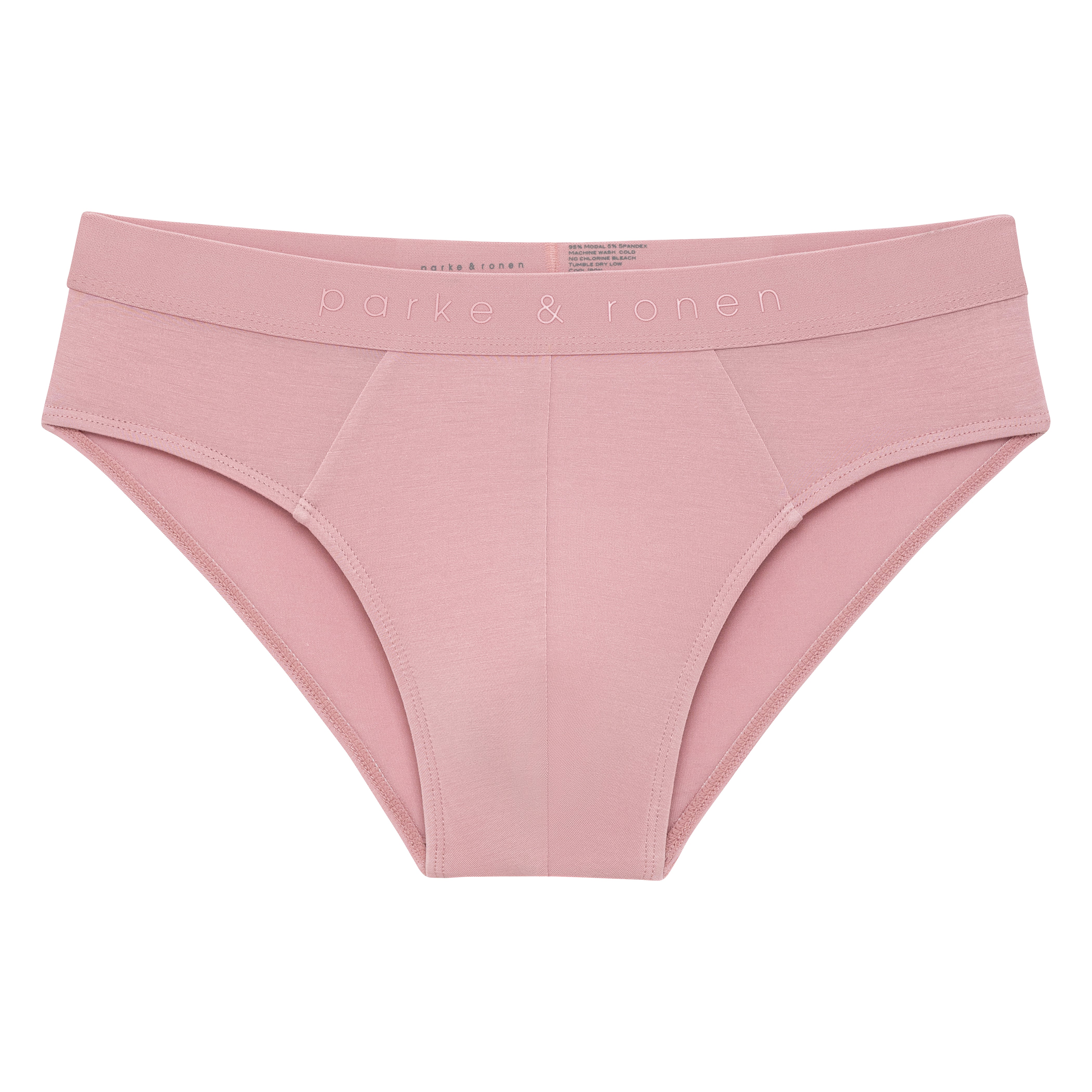 Rouge Solid Low Rise Brief - parke & ronen