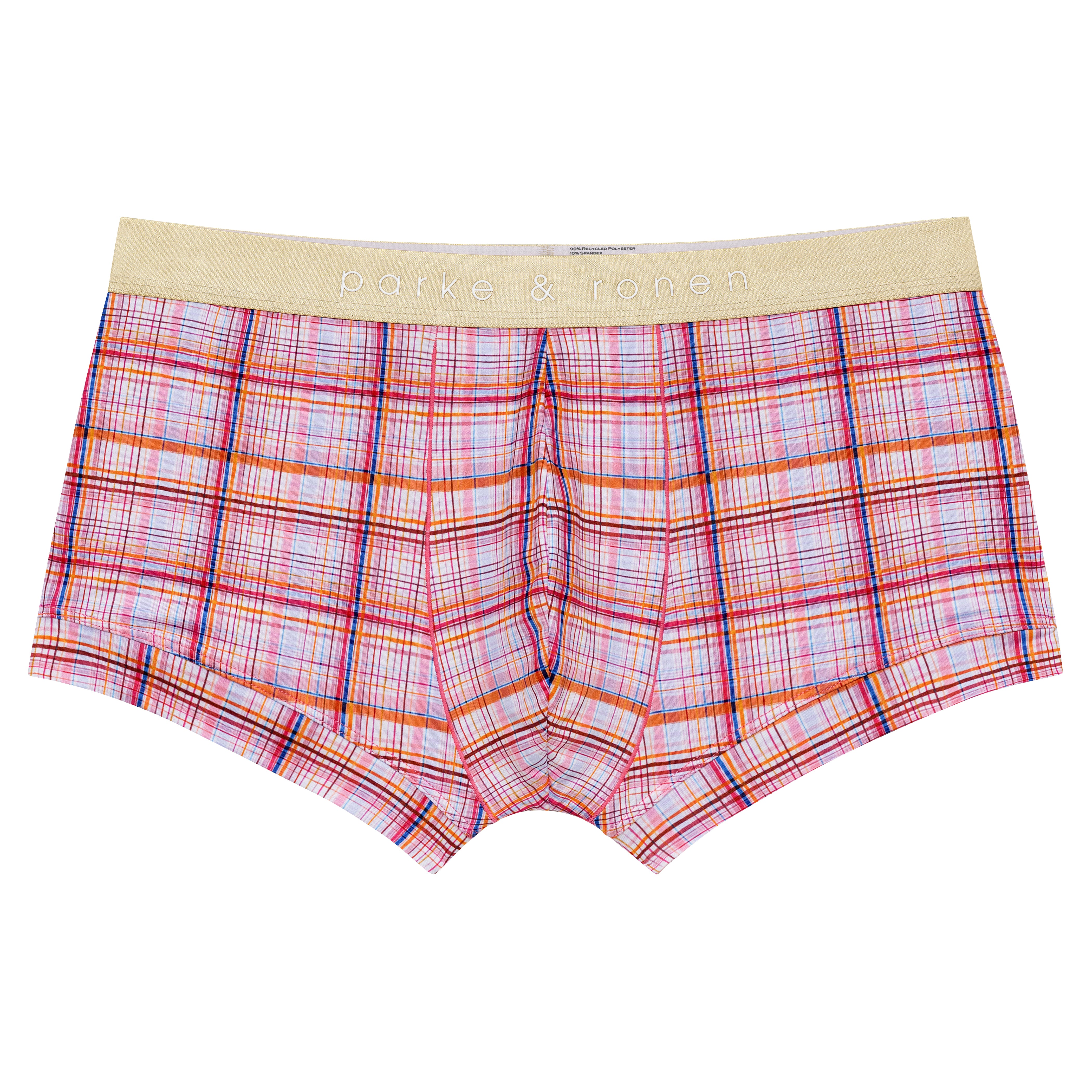 Cranberry Cape Cod Plaid Low Rise Trunk