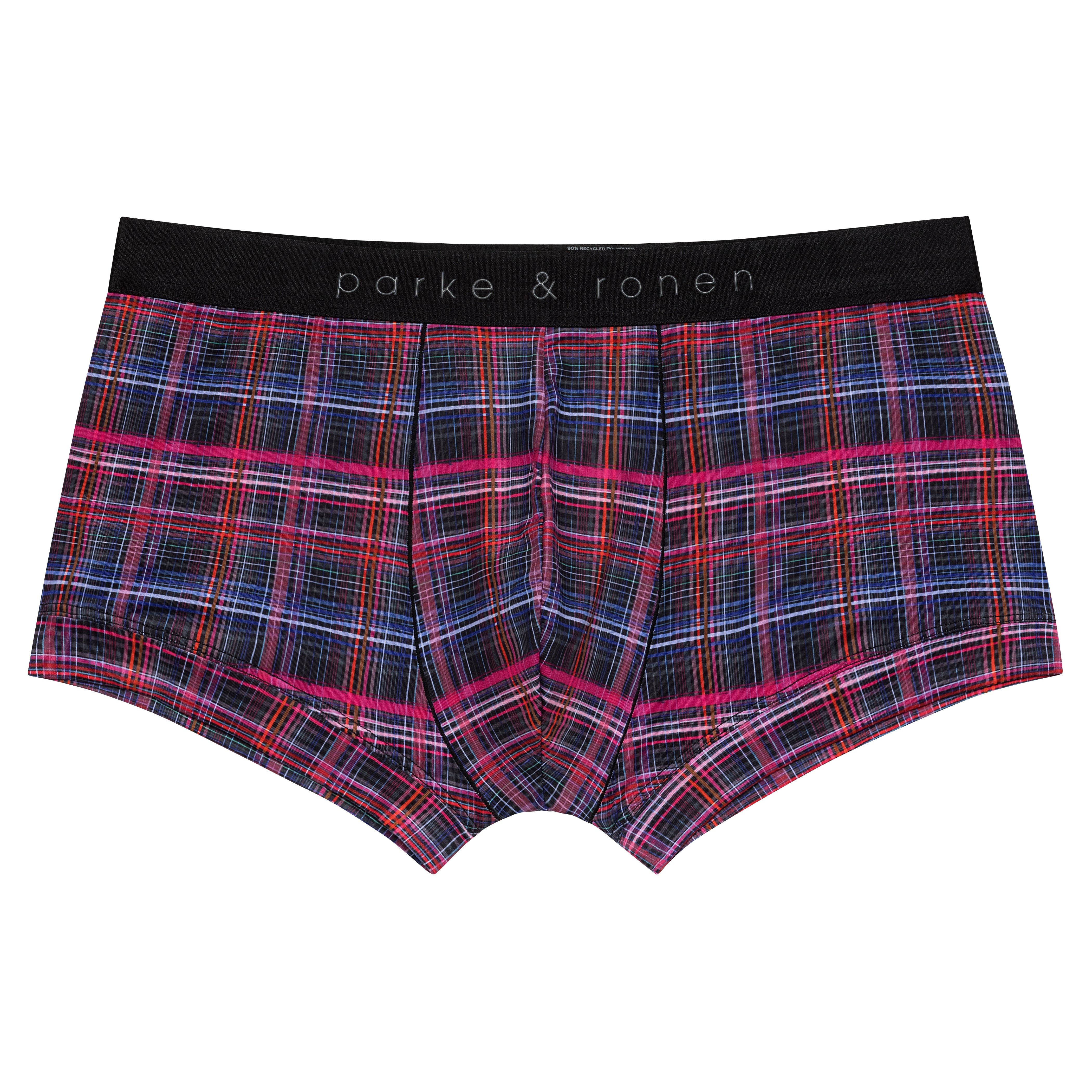 Fuchsia Cape Cod Plaid Low Rise Trunk