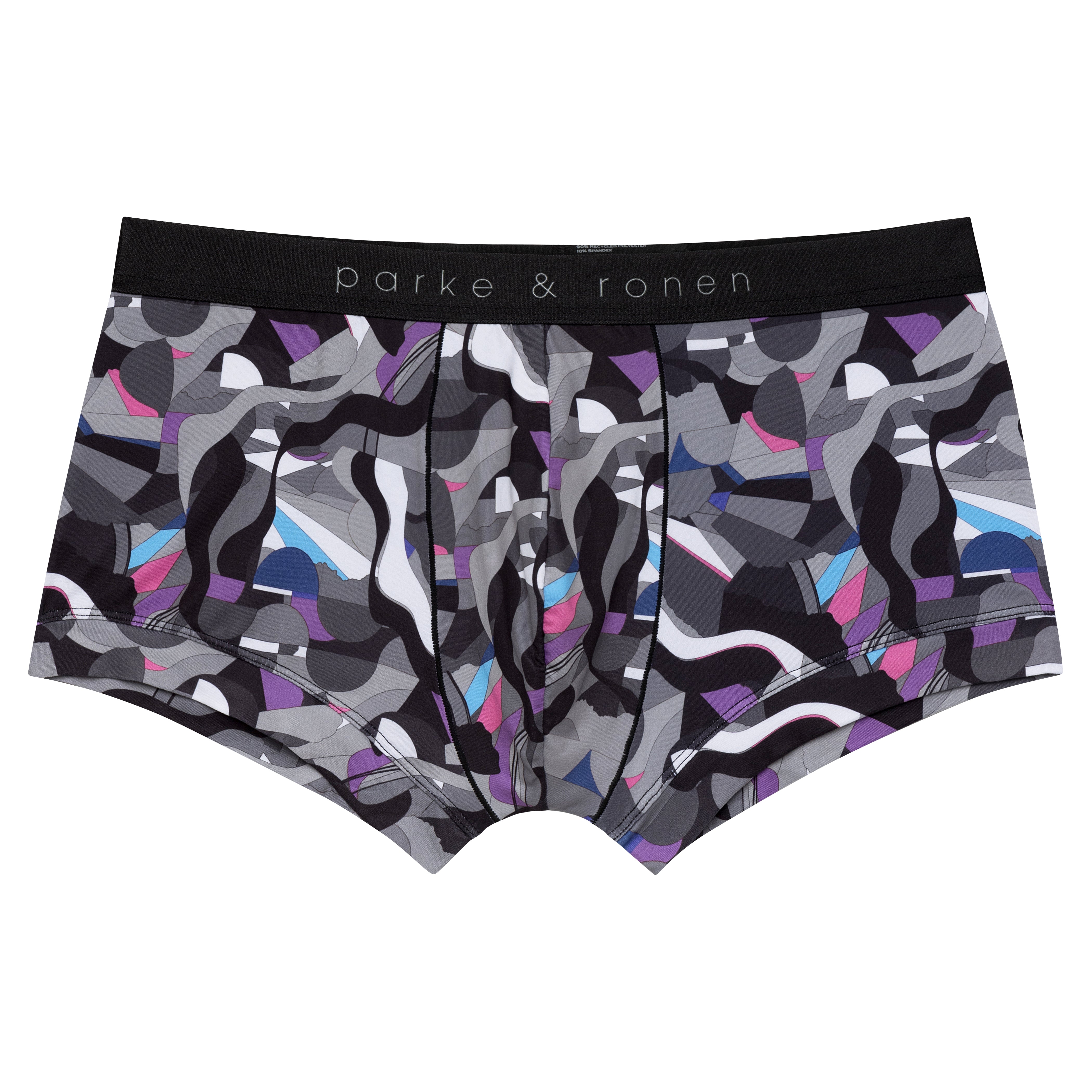 SAVE 70%- Purple Jubilee Print Low Rise Trunk