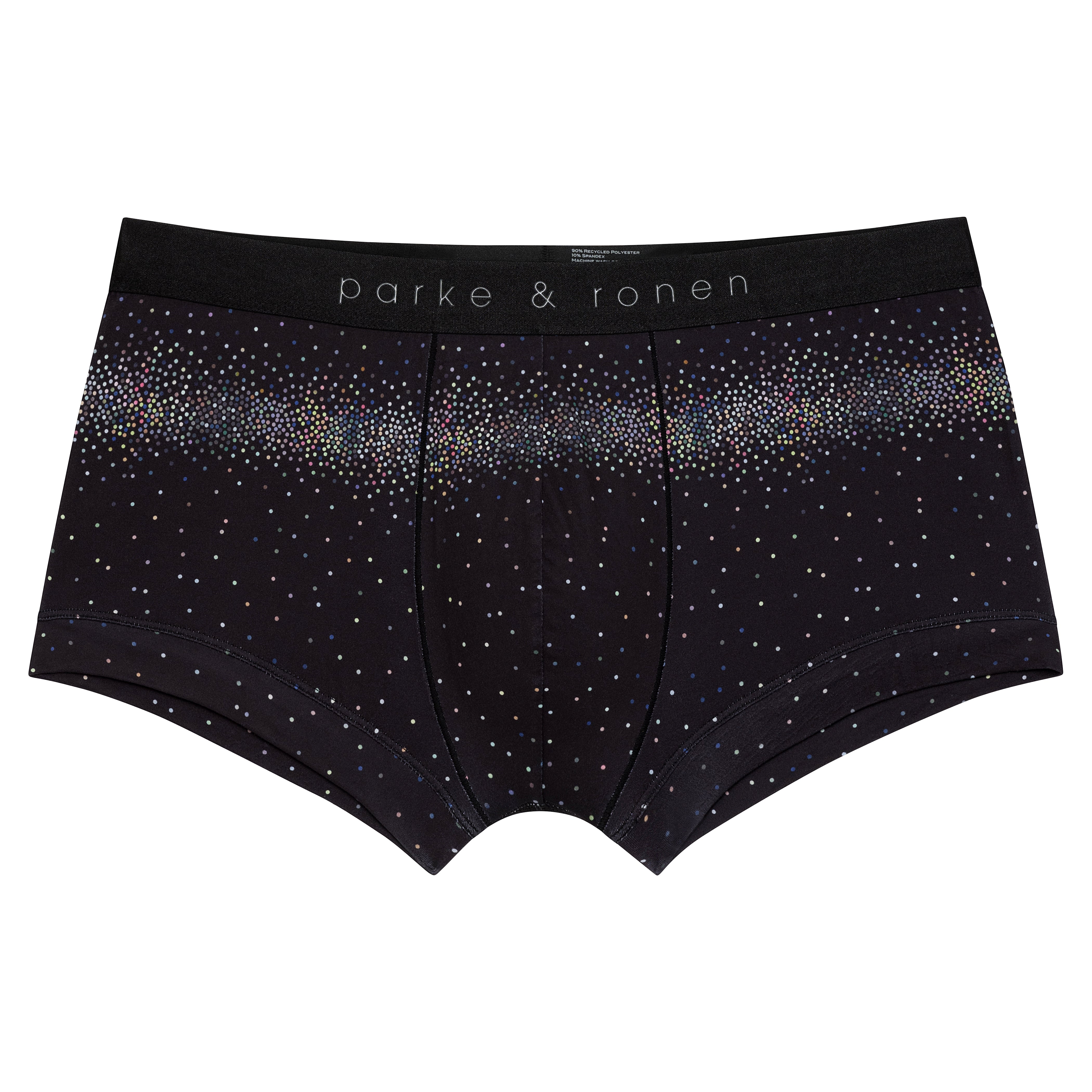 Onyx Sparkle Print Low Rise Trunk