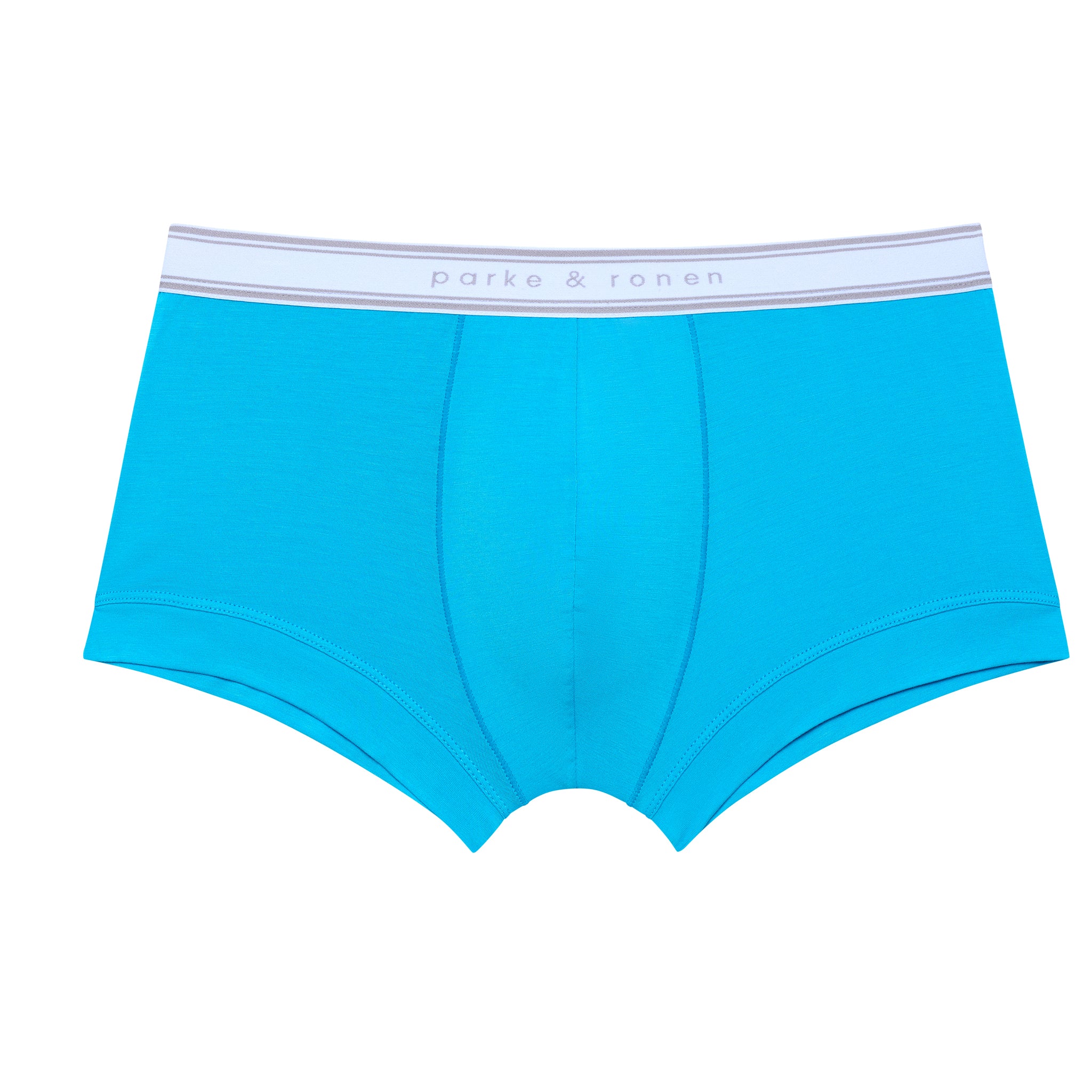 Blue Lagoon Retro Low Rise Trunk - Parke & Ronen