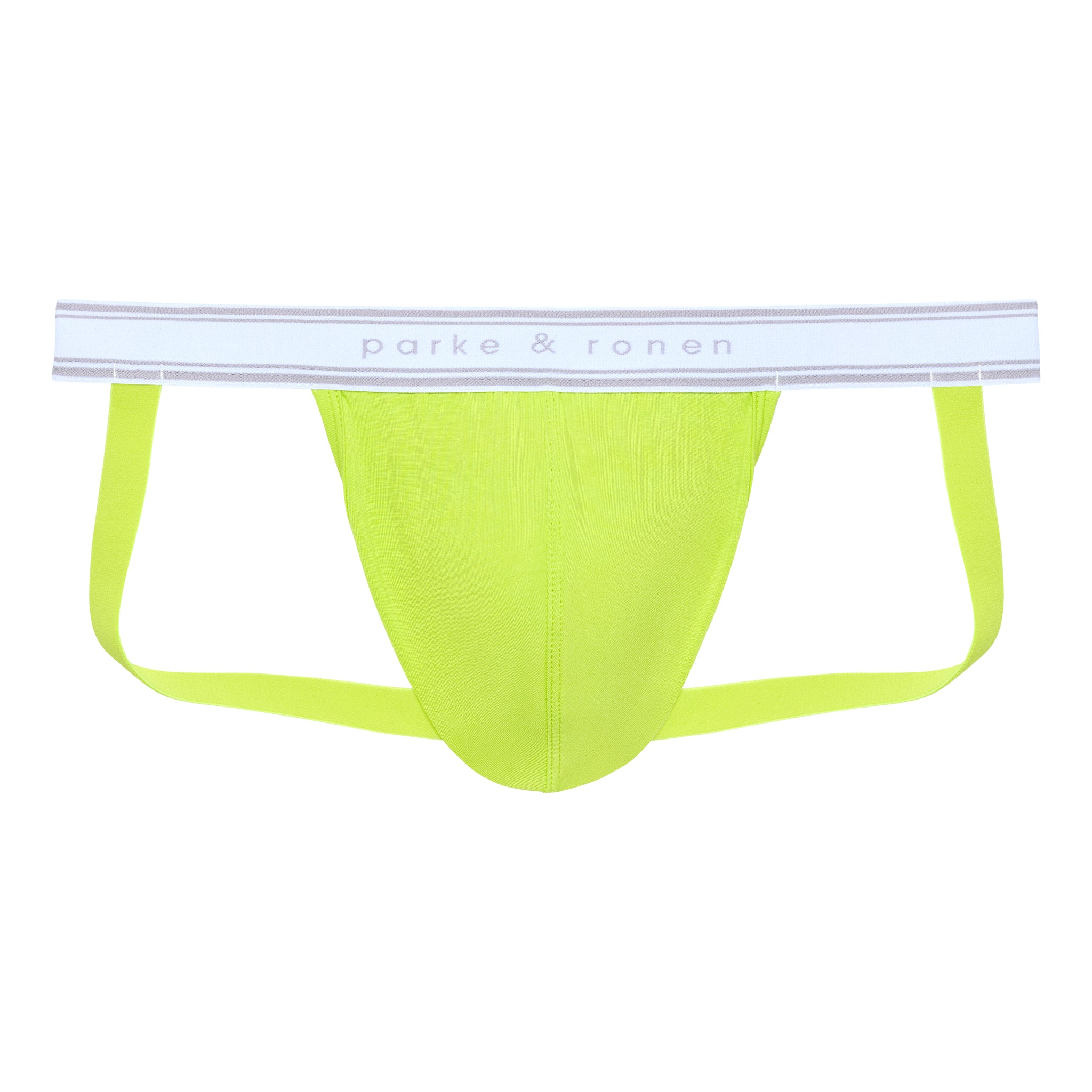 Lime Pop Retro Jock Strap - Parke & Ronen