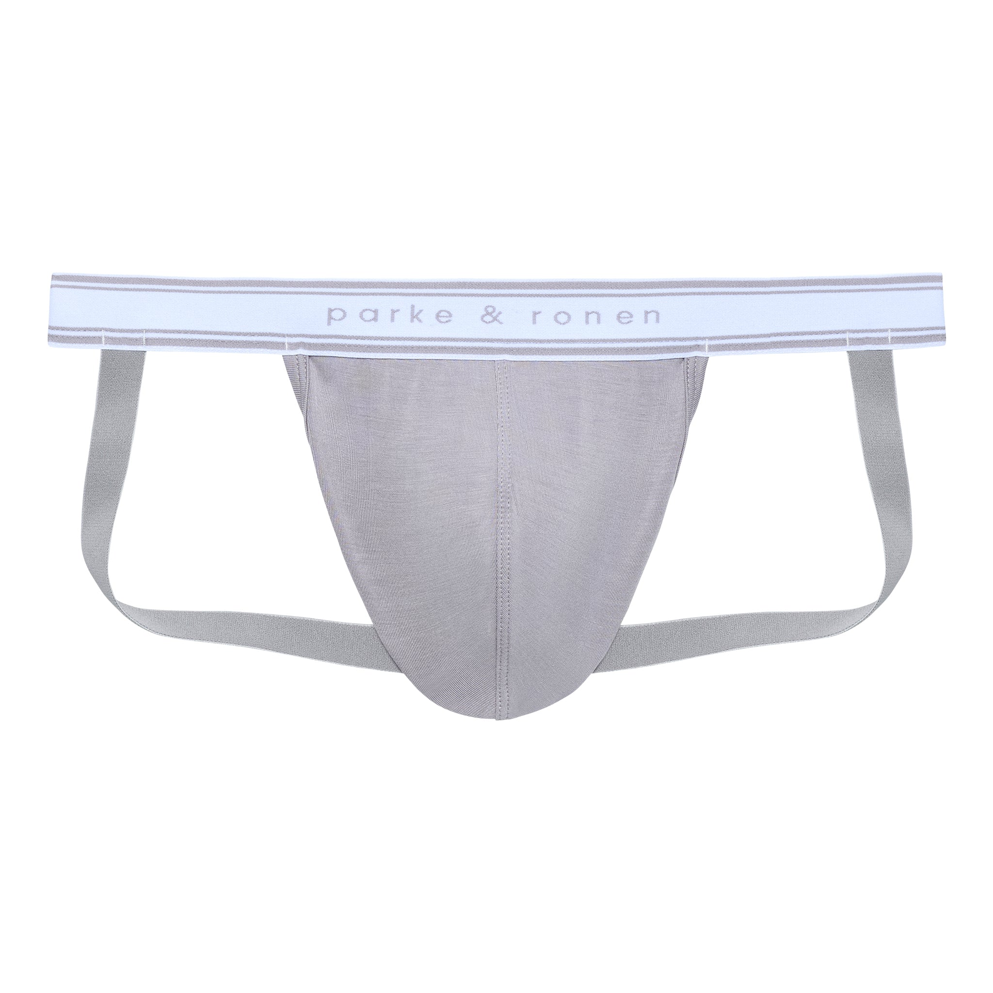 Mist Grey Retro Jock Strap - Parke & Ronen