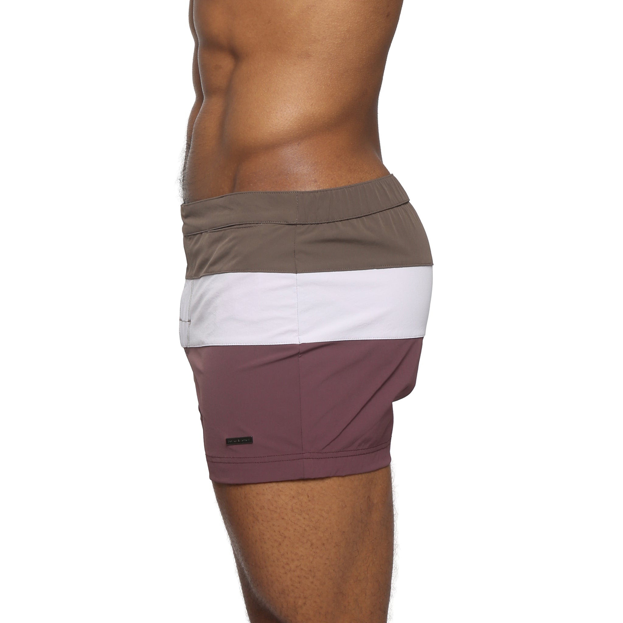 NEW- Bordeaux Riviera Swim Trunk
