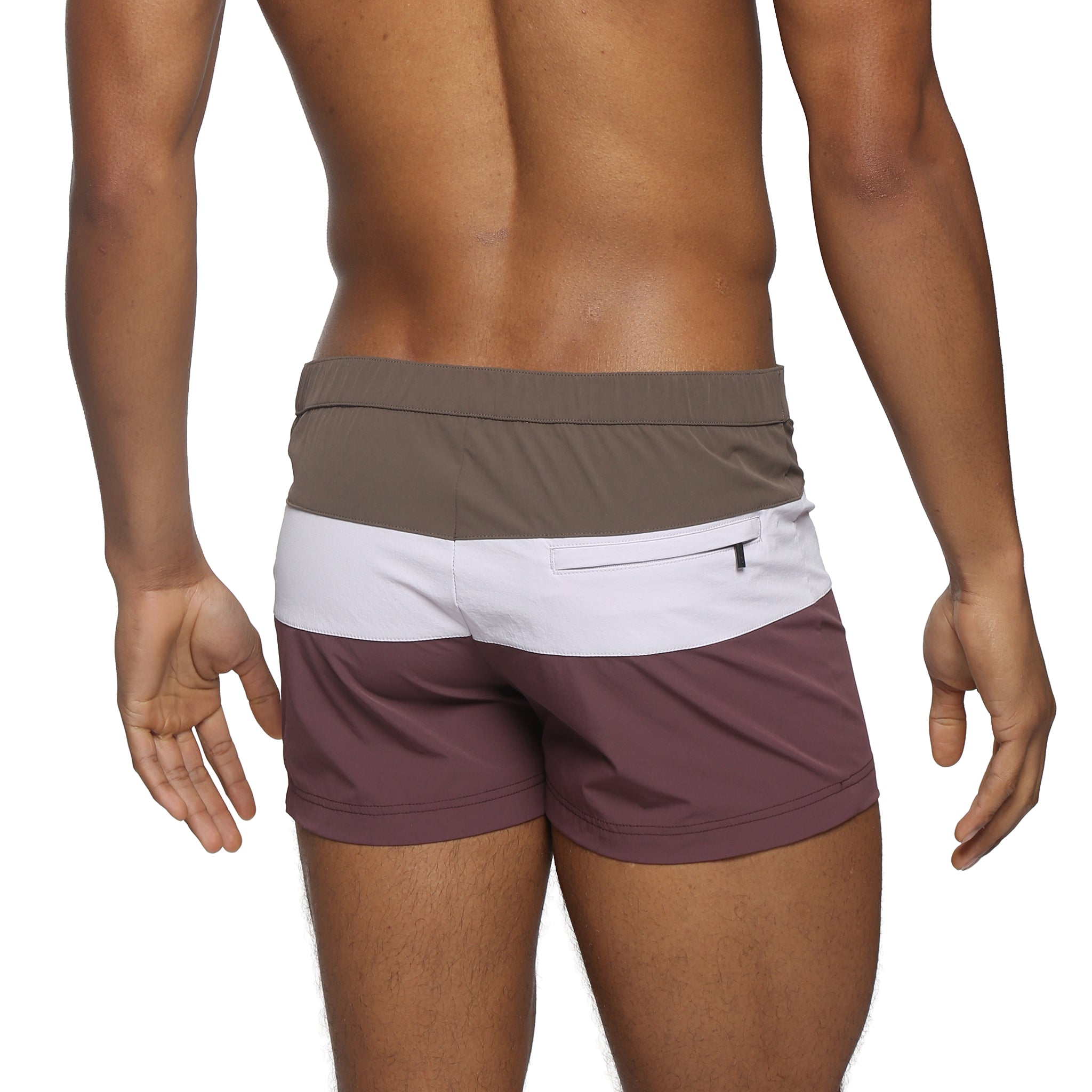 NEW- Bordeaux Riviera Swim Trunk