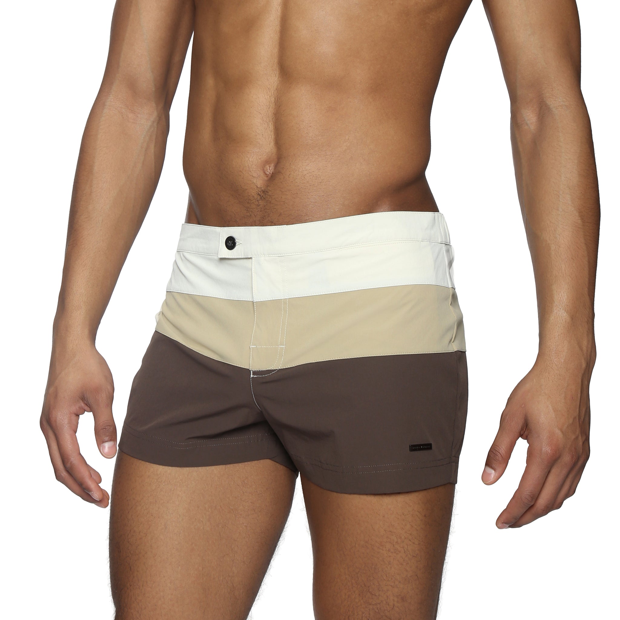 Coffee Riviera Swim Trunk - Parke & Ronen
