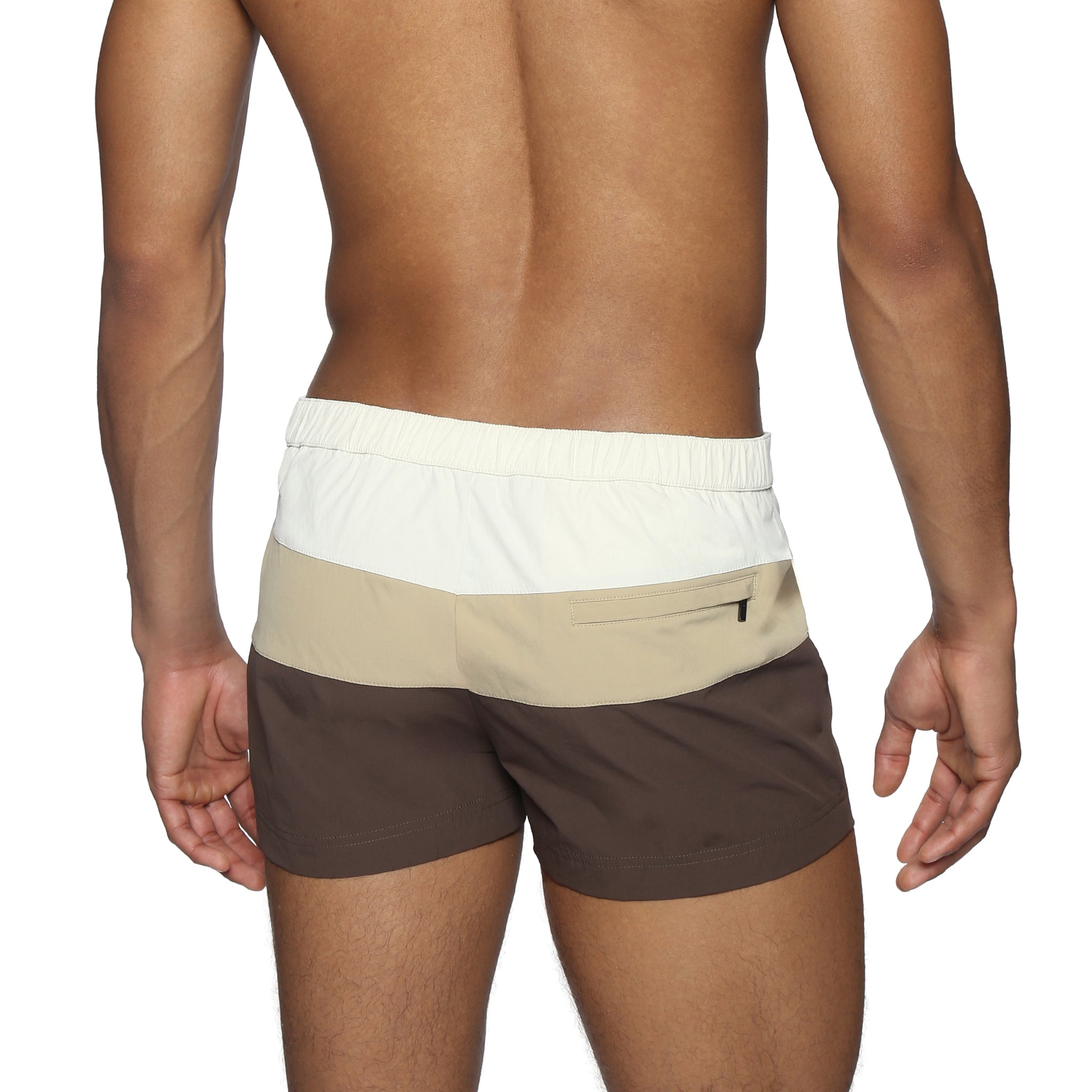 Coffee Riviera Swim Trunk - Parke & Ronen