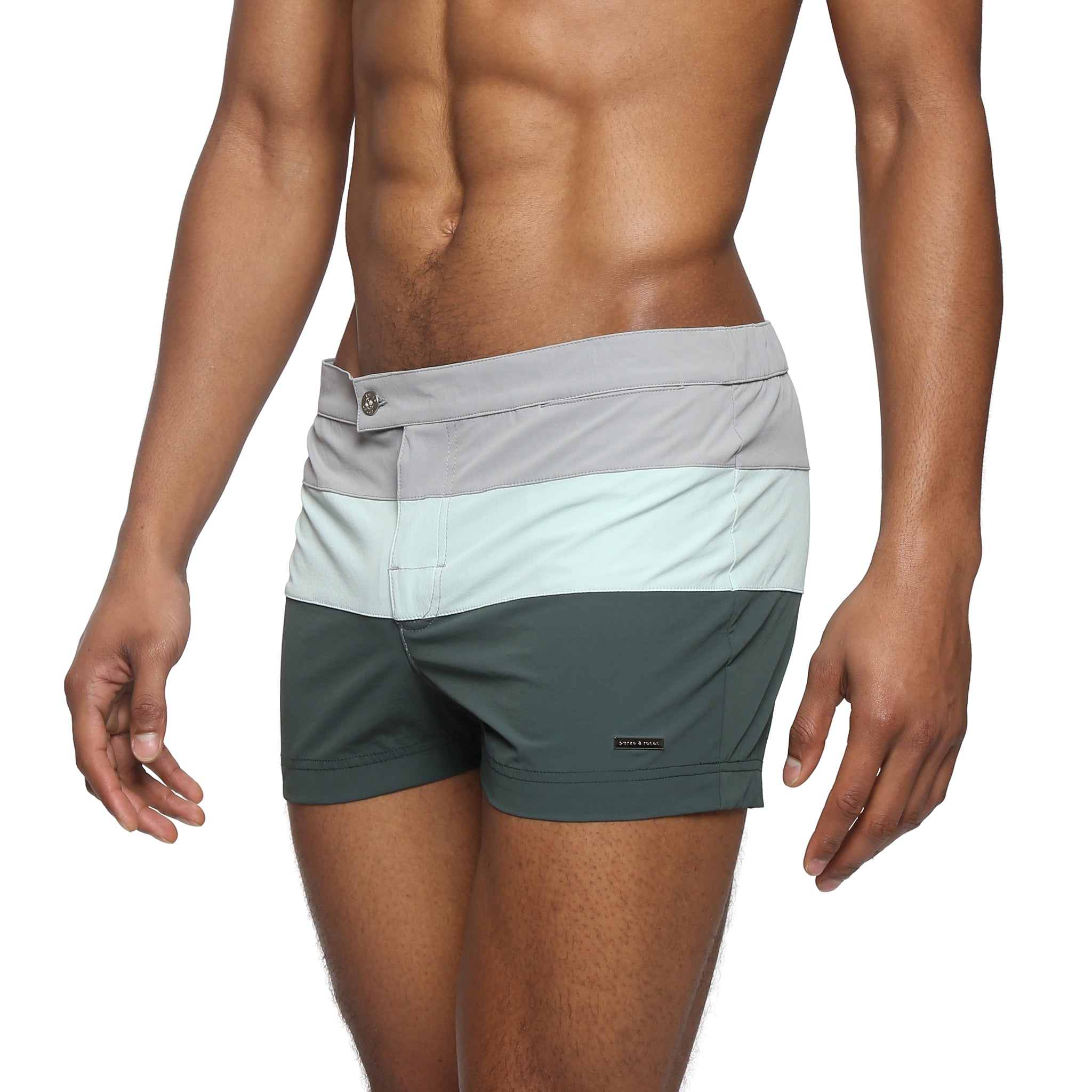 NEW- Seafoam Riviera Swim Trunk