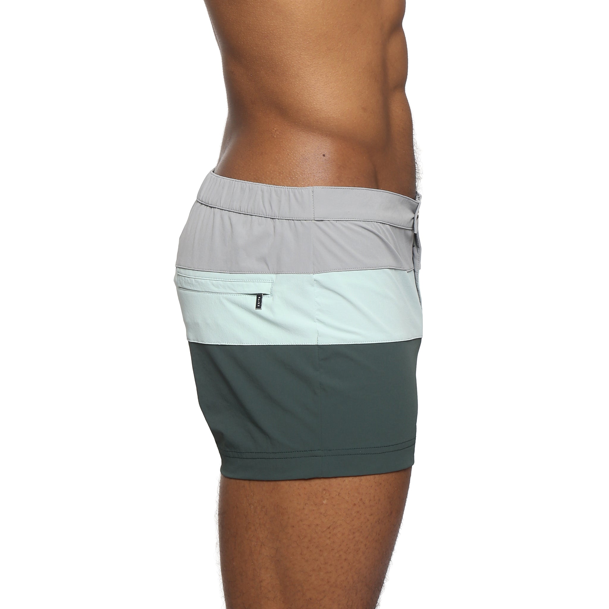 NEW- Seafoam Riviera Swim Trunk